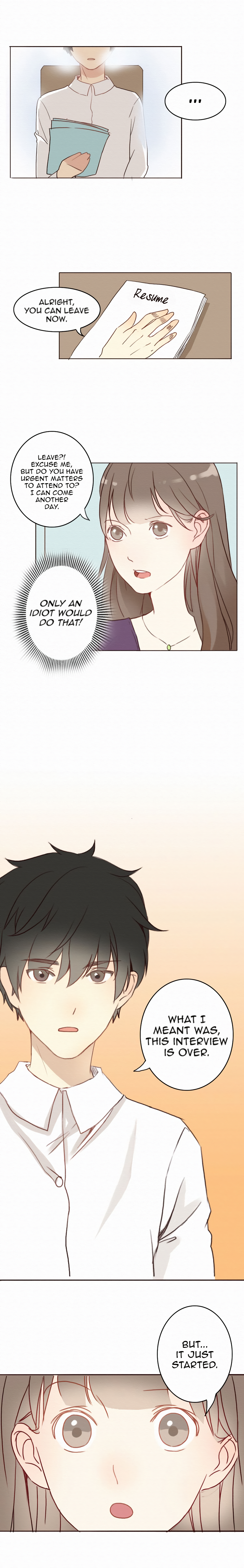 The Lover who doesn't lie Ch. 3 第1页