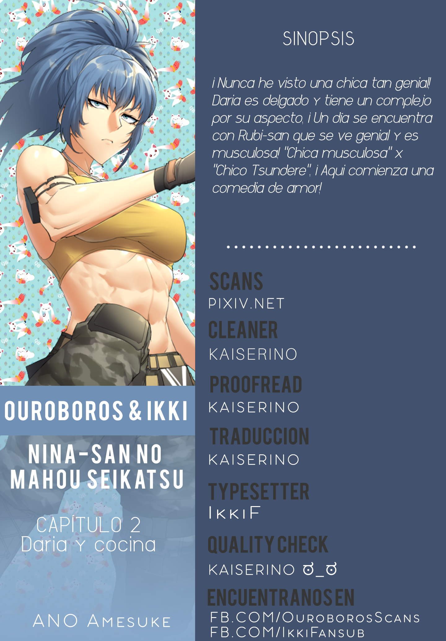 The Muscle Girl Next Door Daria y Cocina 第1页