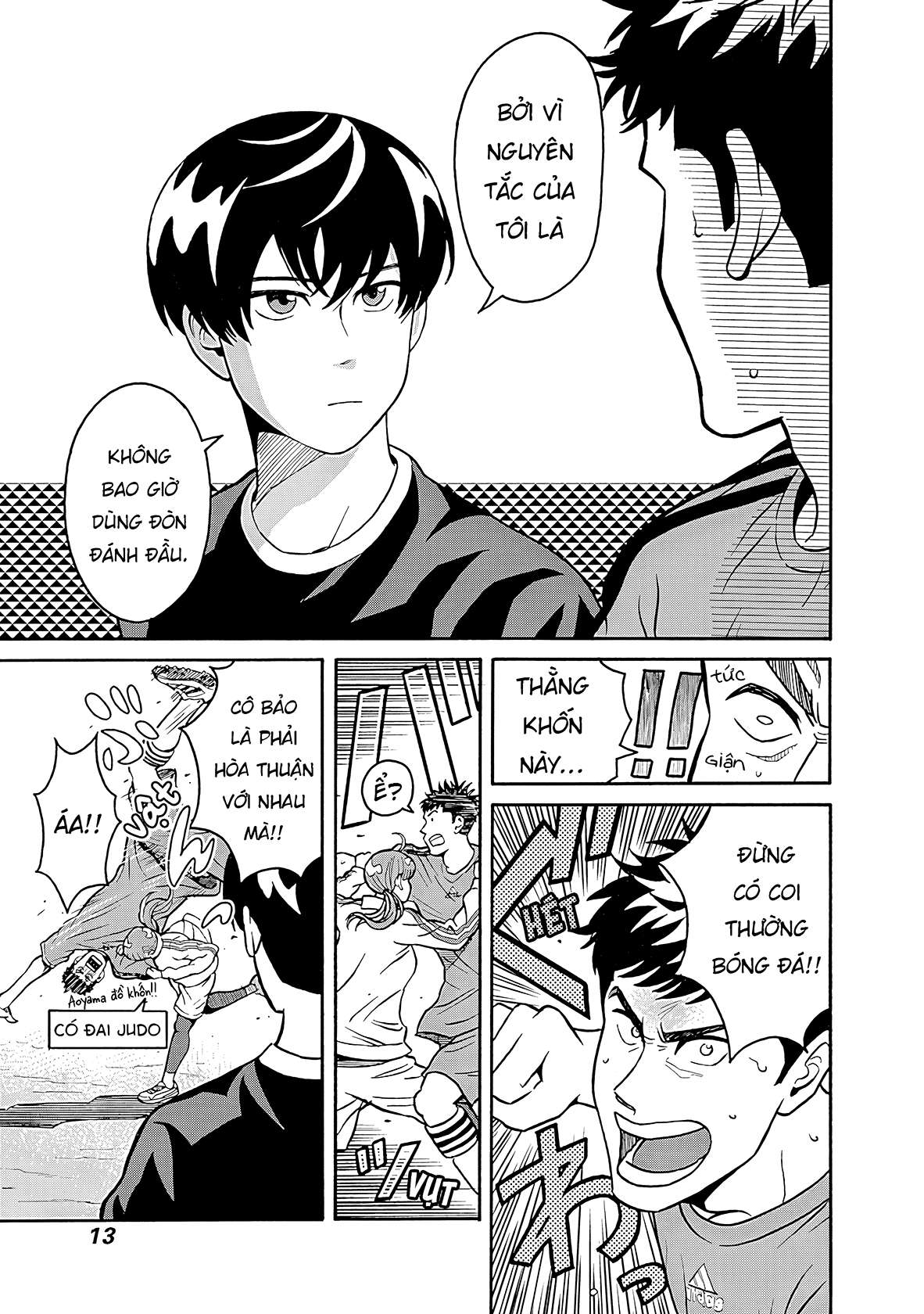 Keppeki Danshi! Aoyama-kun Aoyama-kun ưa sạch sẽ 第14页
