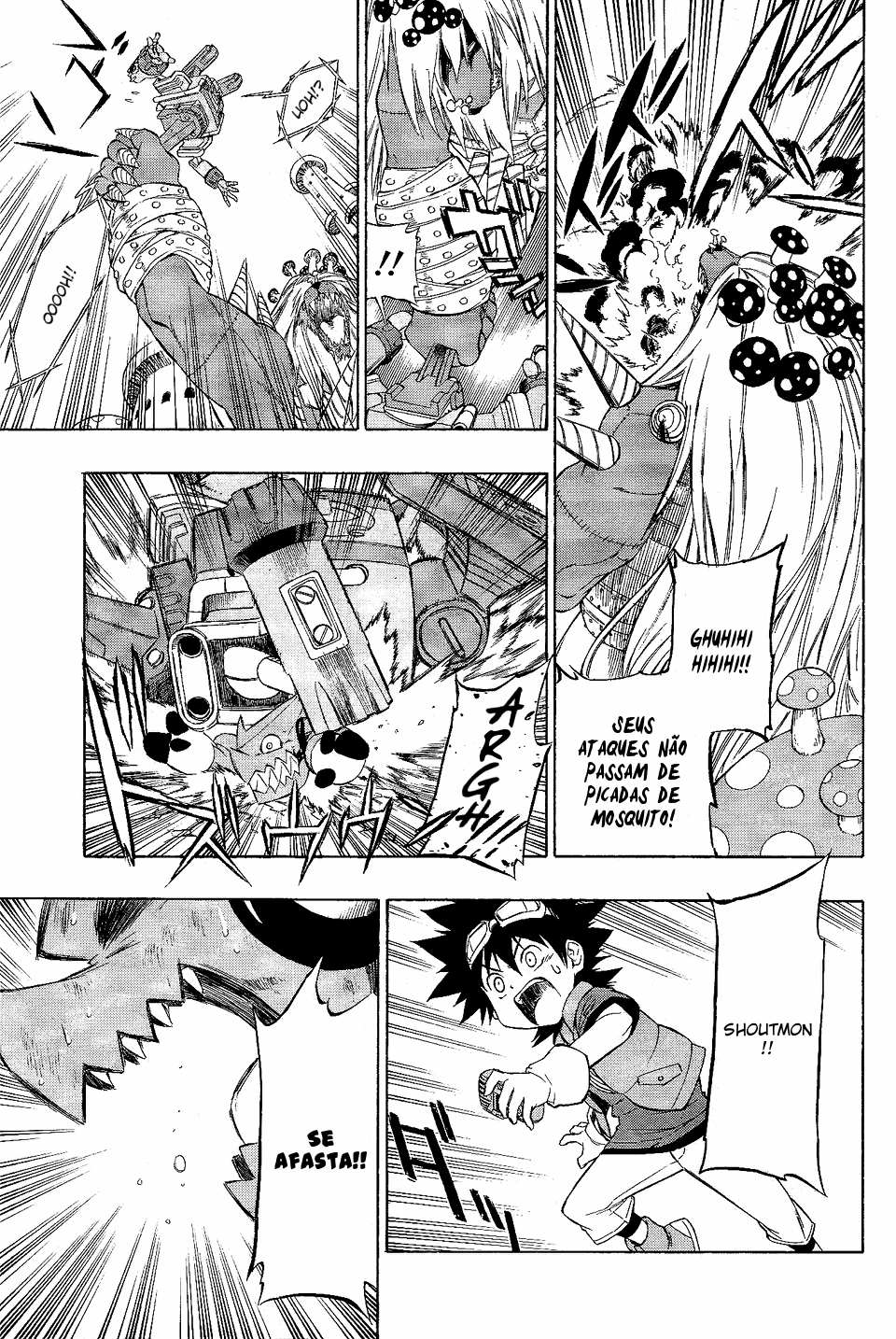 Digimon Xros Wars Xros Heart! O nosso "Rei"!! 第26页