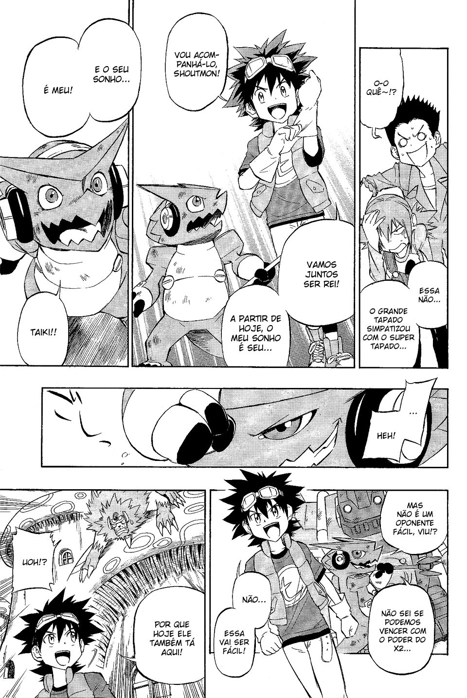 Digimon Xros Wars Xros Heart! O nosso "Rei"!! 第30页