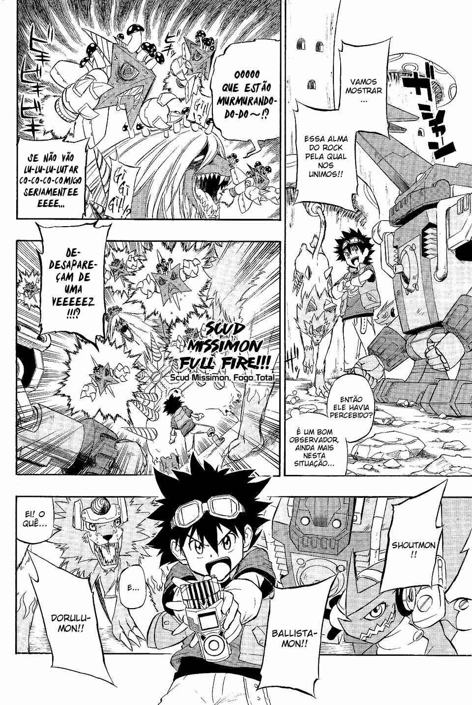 Digimon Xros Wars Xros Heart! O nosso "Rei"!! 第31页