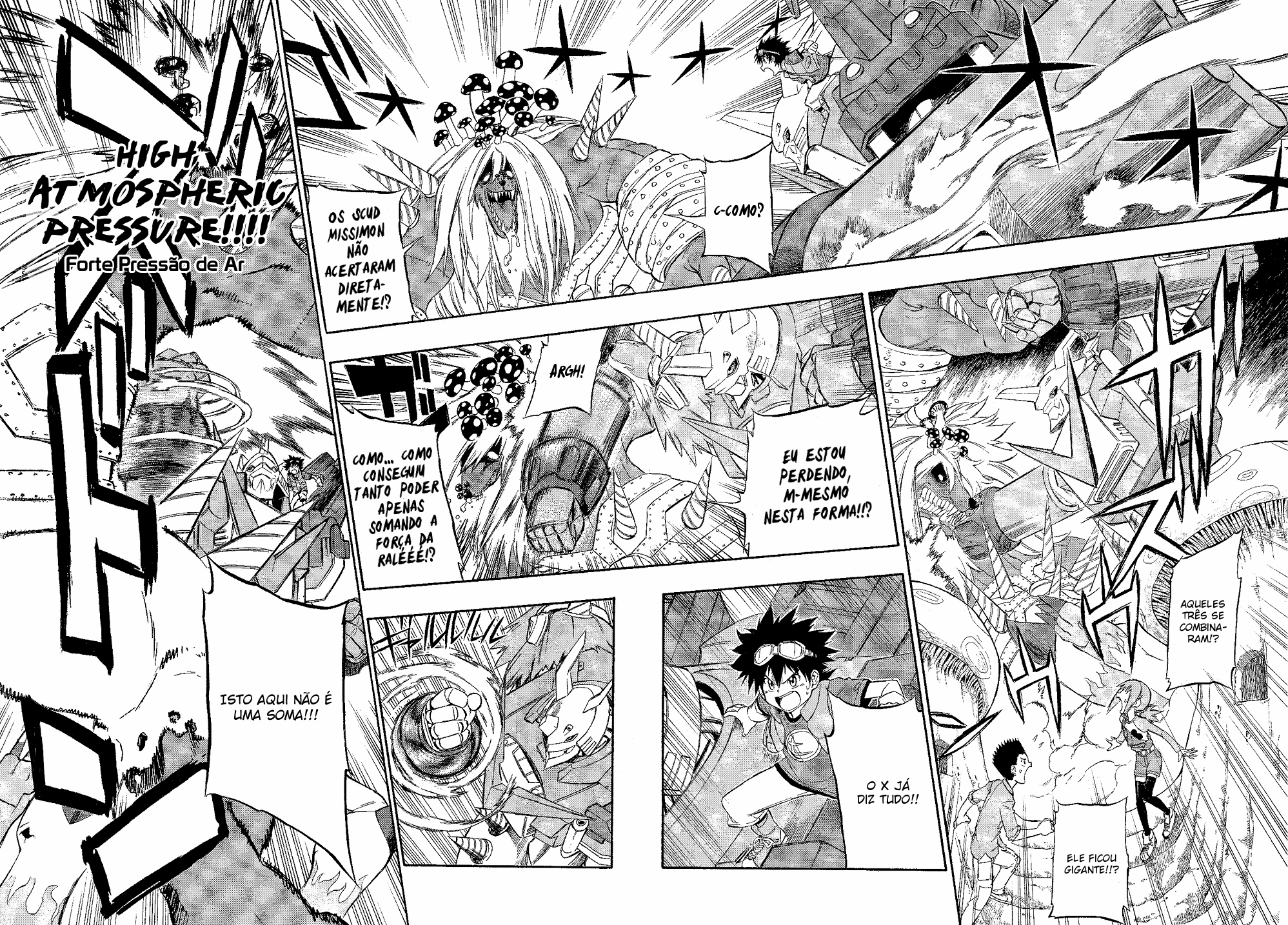 Digimon Xros Wars Xros Heart! O nosso "Rei"!! 第34页