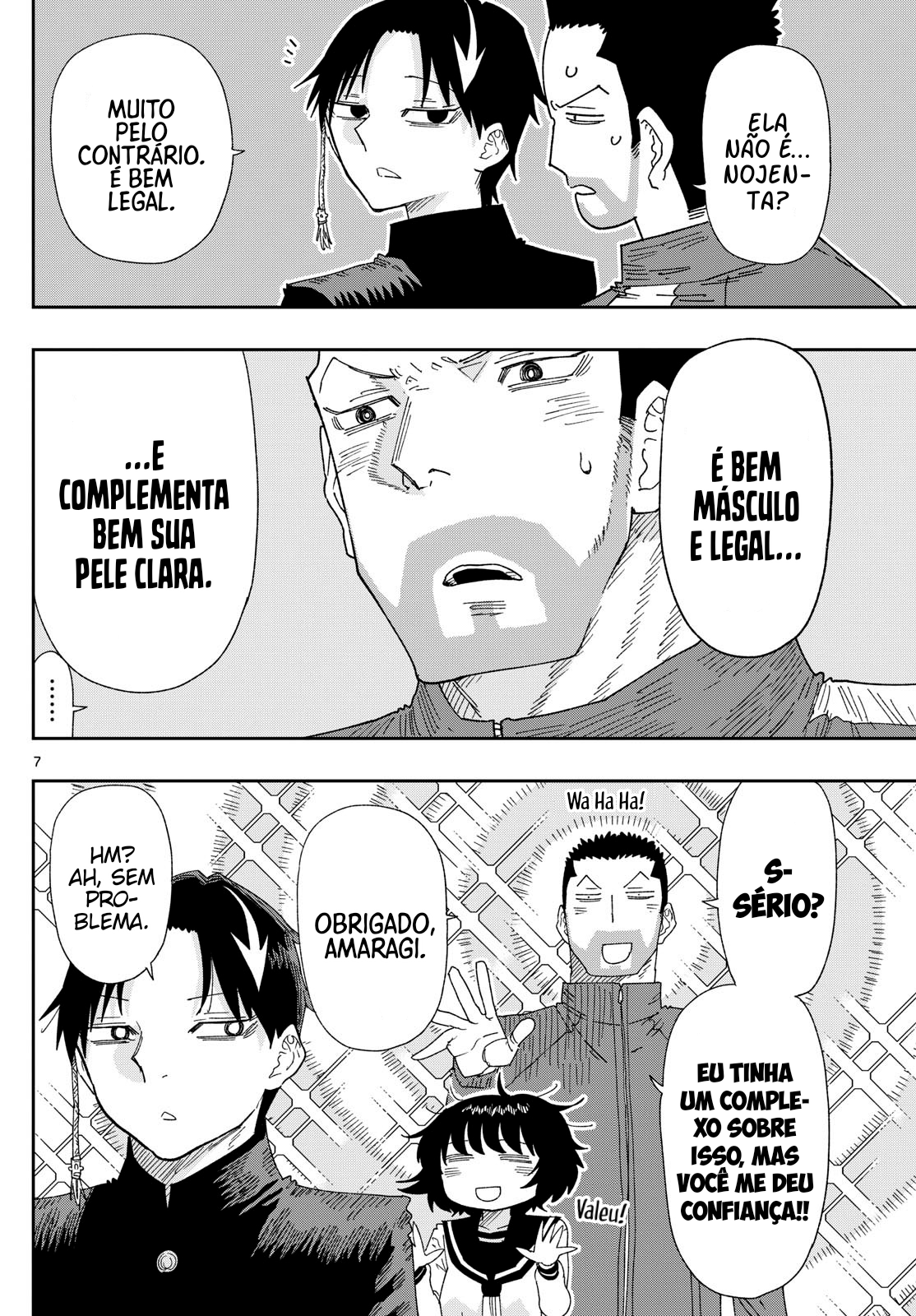 Parashoppers Mitsusada Amaragi Vê o Lado Positivo 第6页