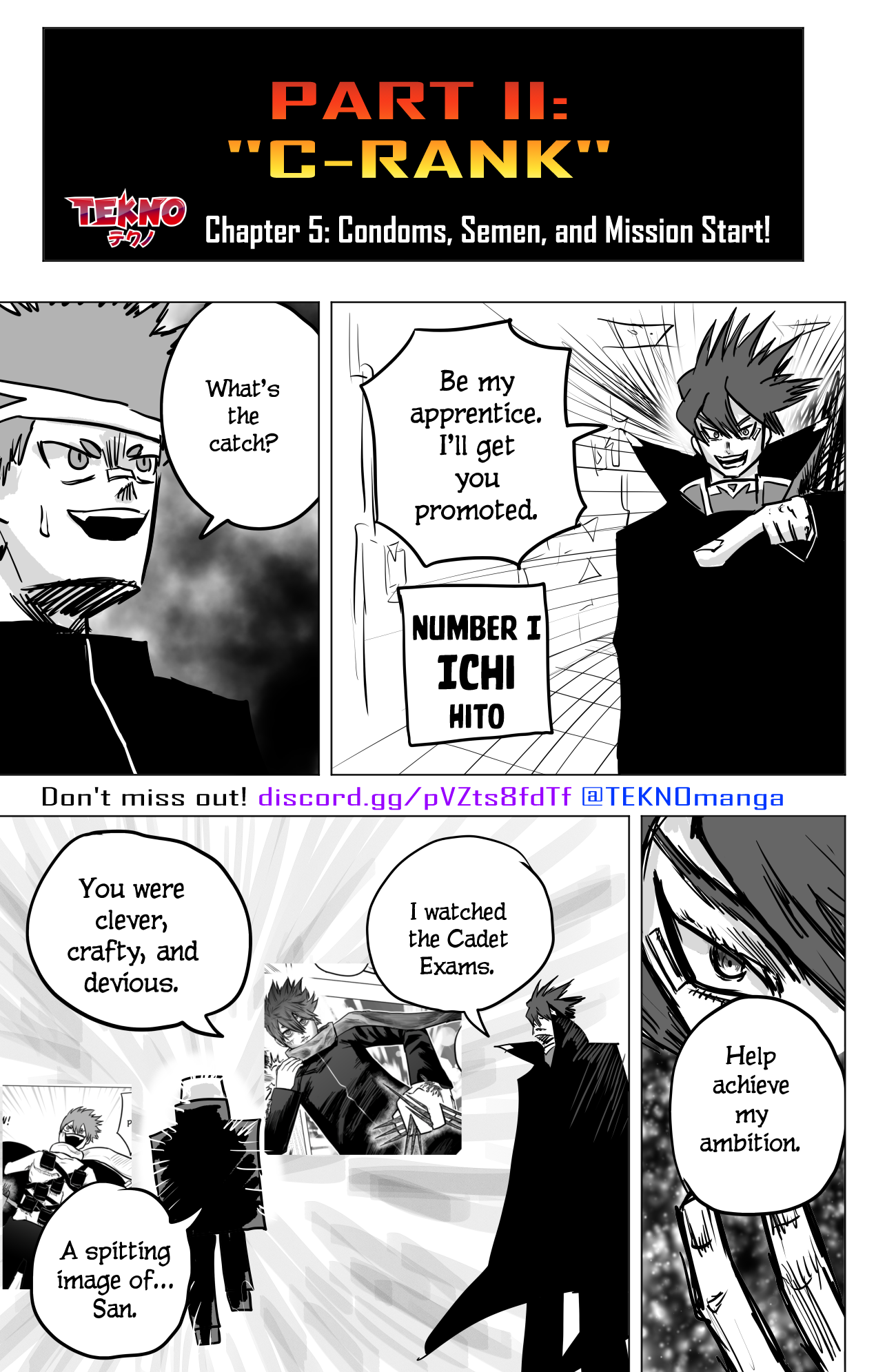 TEKNO: Sci-Fi Shonen Manga! Condoms, Semen, and Mission Start! 第1页