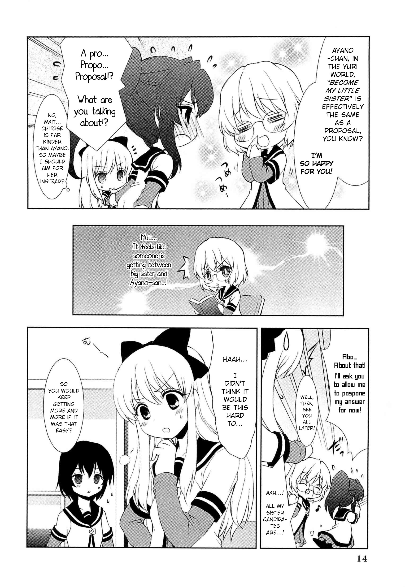 Yuru Yuri Comic Anthology SISTER, PLEASE! 第14页