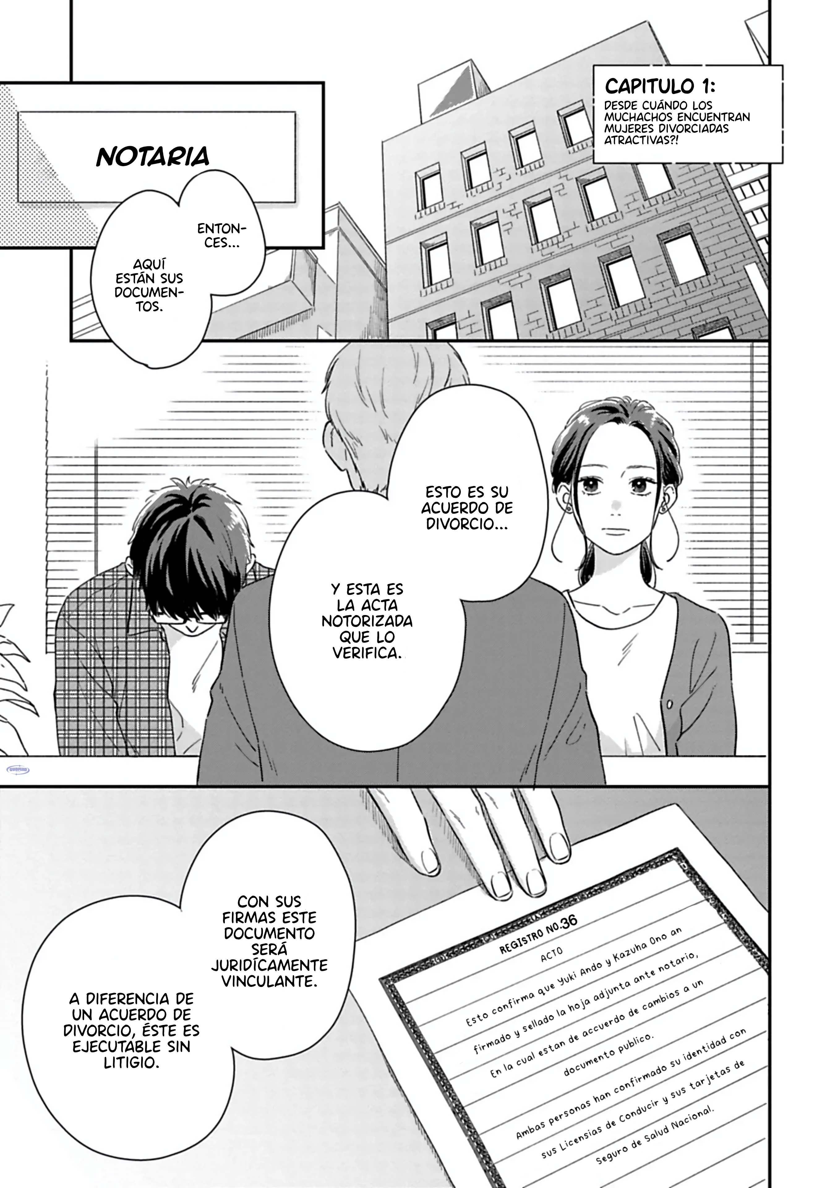 Batsuichi ga Moteru Nante Kiitemasen Desde cuándo los muchachos encuentran mujeres divorciadas atractivas?! 第1页