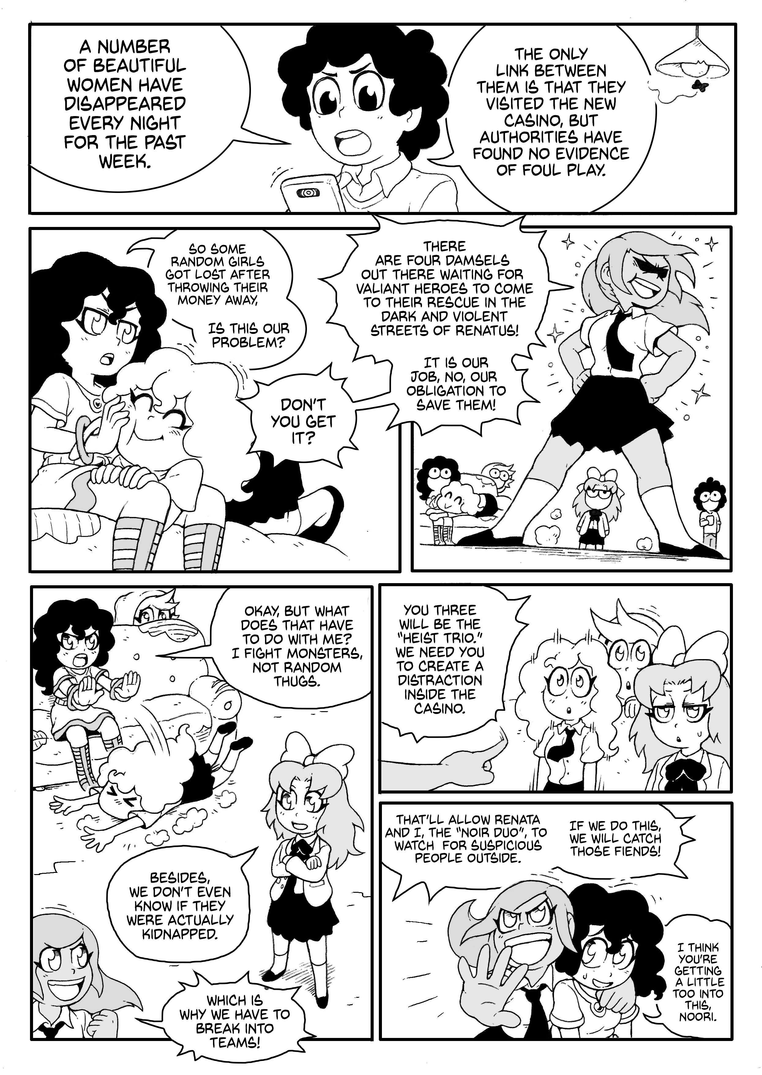 Renata: Goddess for Hire Chapter 4: The Noir Duo 第2页