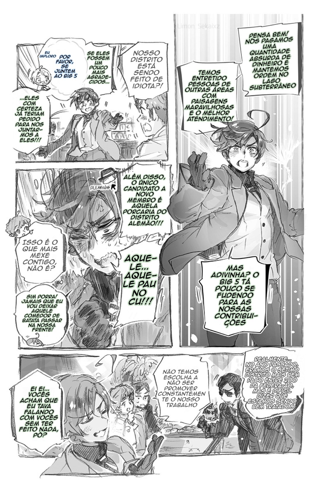 Hetalia World★Stars: Gangsta Vol. 1 Ch. 1 第7页