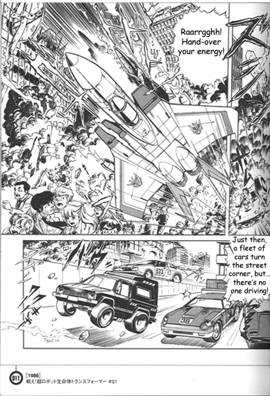 Fight! Super Robot Lifeform Transformers: The Comics 第7页