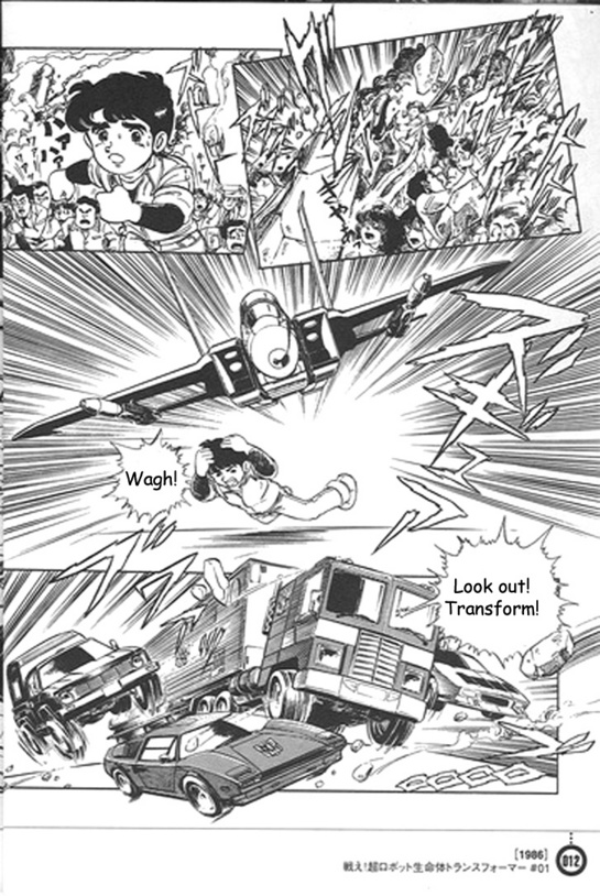 Fight! Super Robot Lifeform Transformers: The Comics 第8页