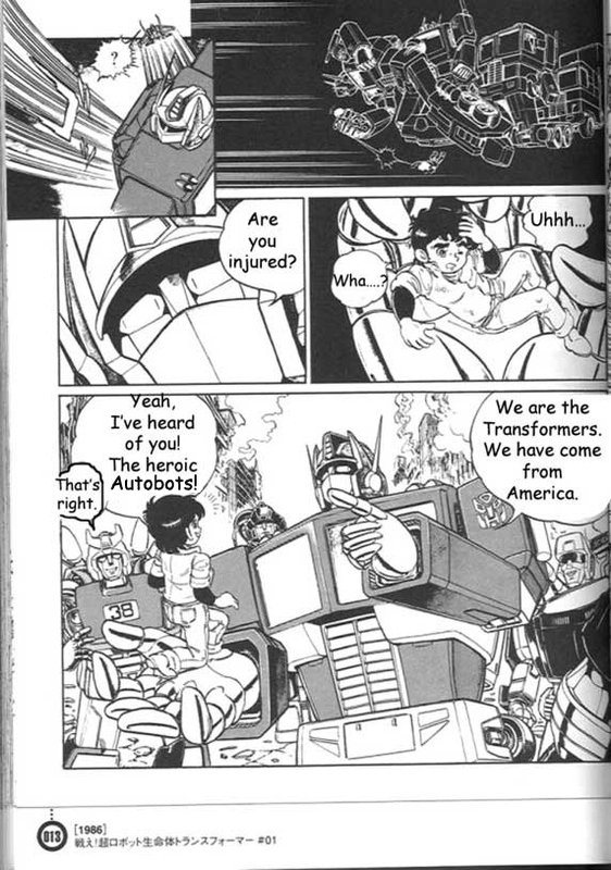 Fight! Super Robot Lifeform Transformers: The Comics Fight! Super Robot Lifeform Transformers 1 第5页