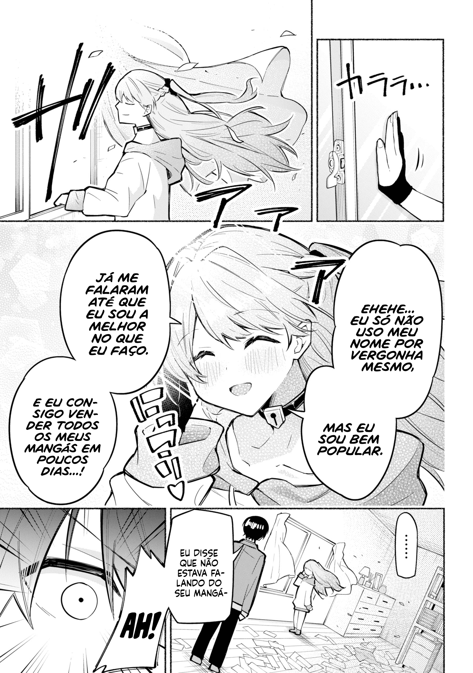 Tabun Kanojo wa Datsuzei Shiteru Essa garota provavelmente está cometendo sonegação de impostos. 第17页