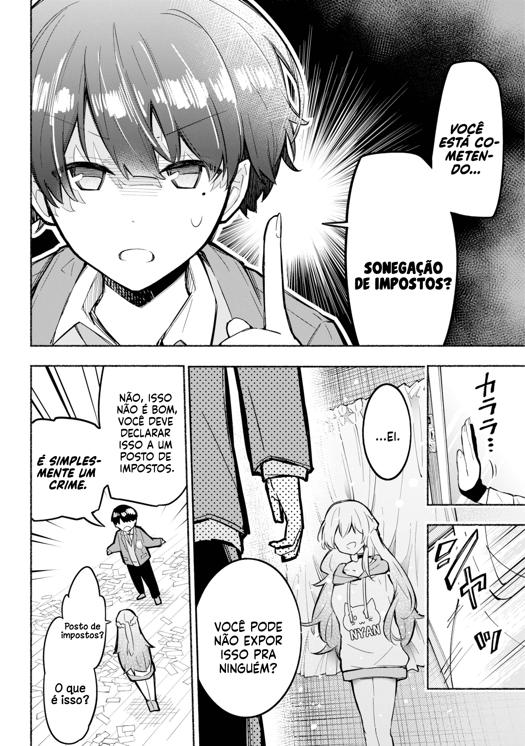 Tabun Kanojo wa Datsuzei Shiteru Essa garota provavelmente está cometendo sonegação de impostos. 第20页