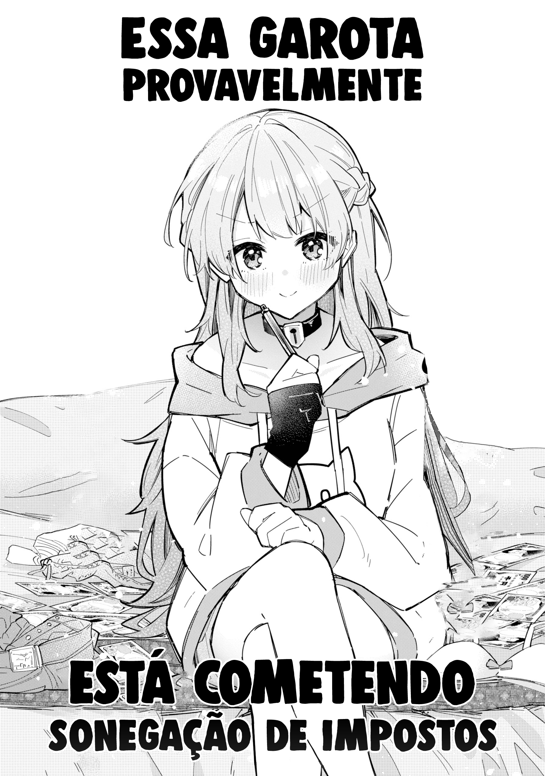 Tabun Kanojo wa Datsuzei Shiteru Essa garota provavelmente está cometendo sonegação de impostos. 第3页