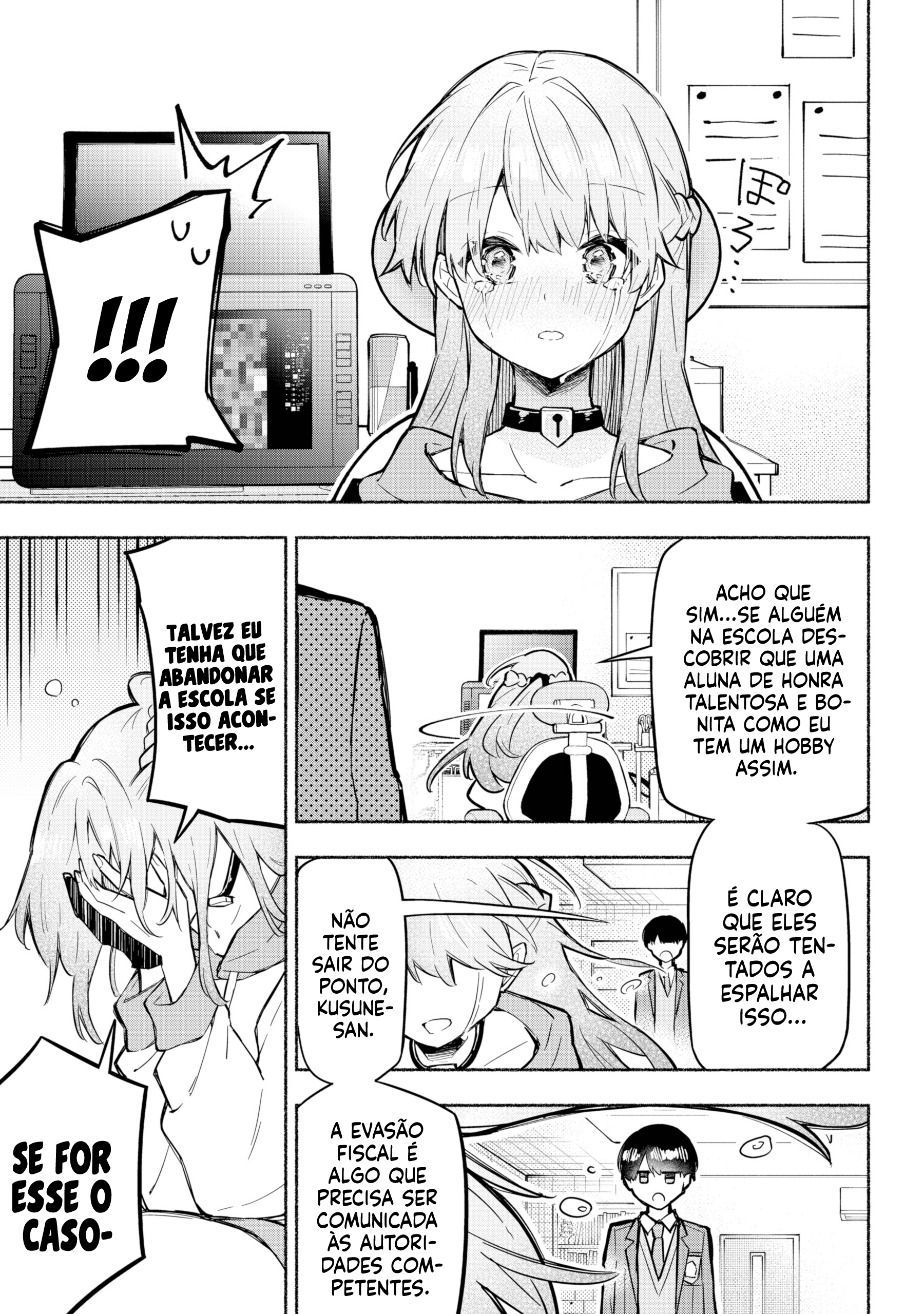 Tabun Kanojo wa Datsuzei Shiteru Essa garota provavelmente está cometendo sonegação de impostos. 第23页