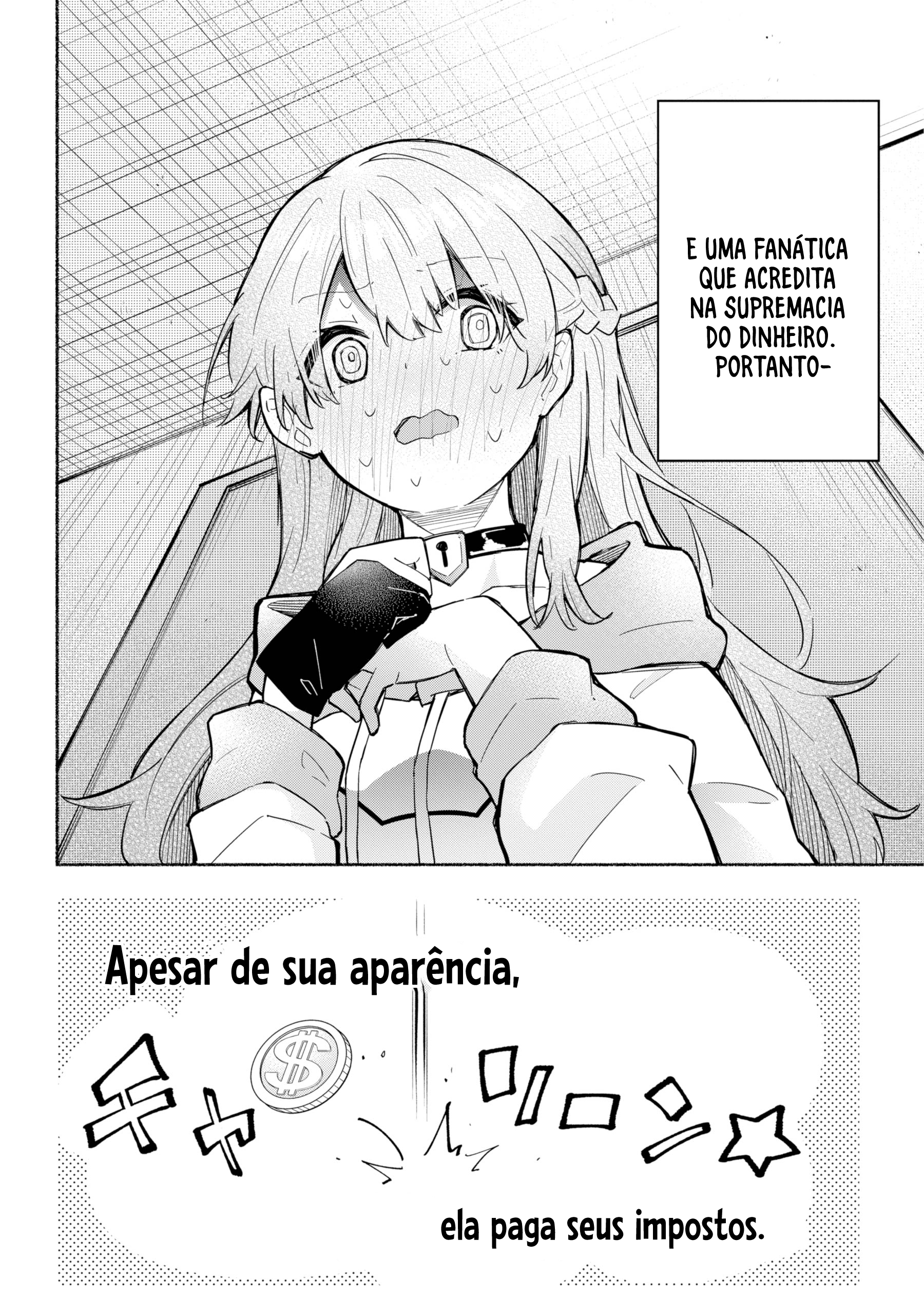 Tabun Kanojo wa Datsuzei Shiteru Essa garota provavelmente está cometendo sonegação de impostos. 第32页