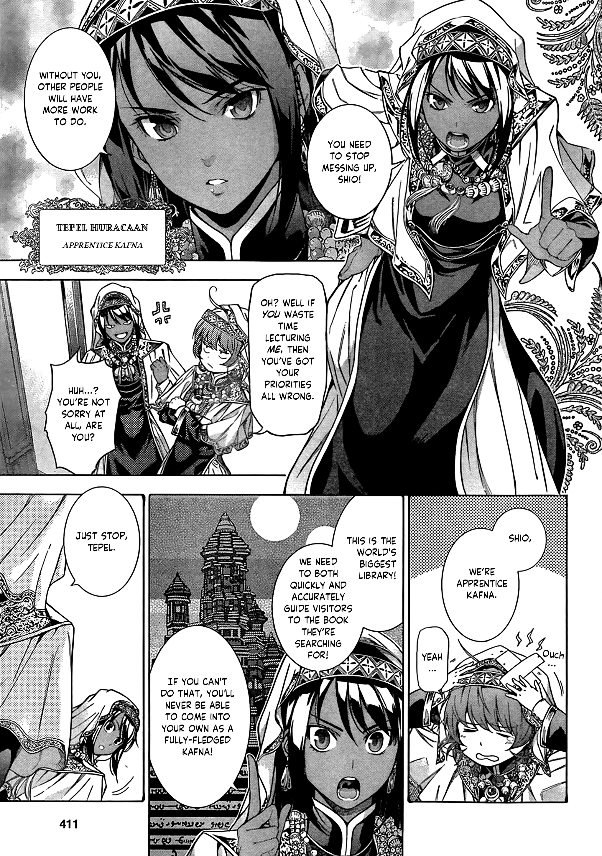 Toshokan no Minarai Shisho Oneshot 第9页