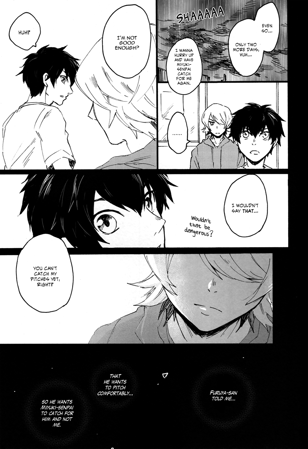 Diamond no Ace - Rain (Doujinshi) Oneshot 第14页