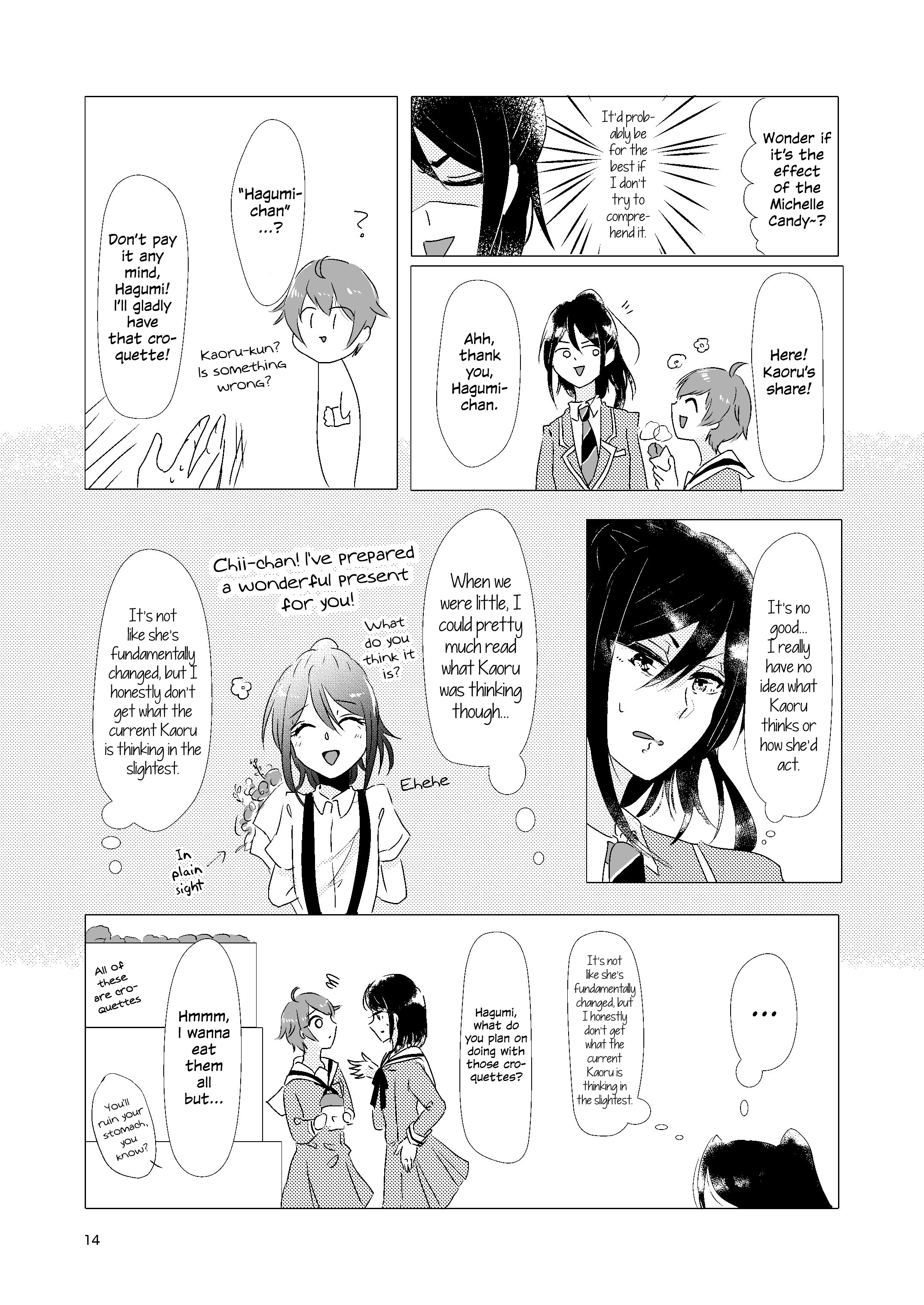 I'm Chisato. And I'm Kaoru. Oneshot 第13页