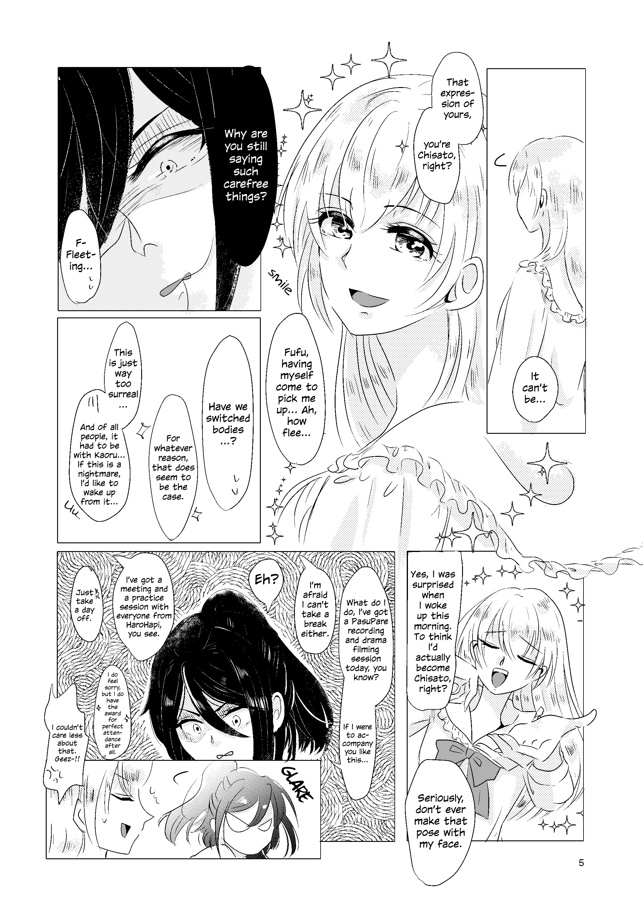 I'm Chisato. And I'm Kaoru. 第4页