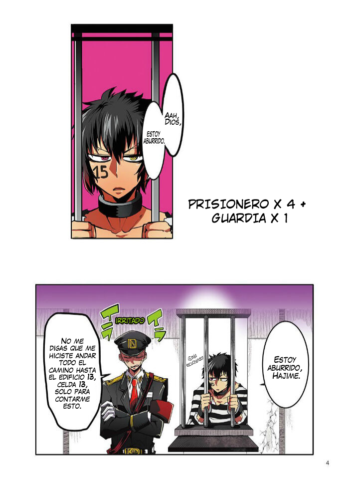 Nanbaka Prisionero x 4 + Guardia x 1 第6页