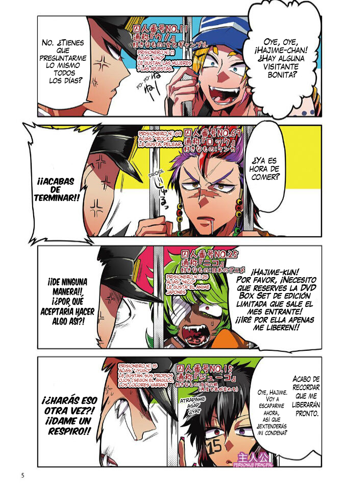 Nanbaka Prisionero x 4 + Guardia x 1 第7页