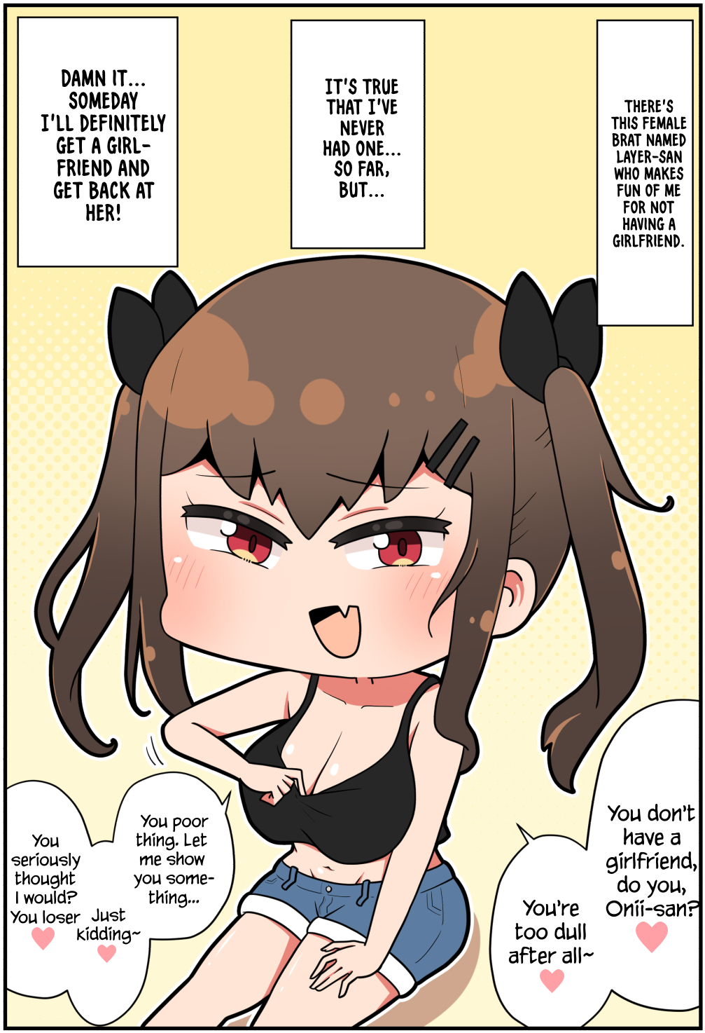 I Feel Like I've Met That Bratty Cosplayer Somewhere Before Ch. 4 第1页