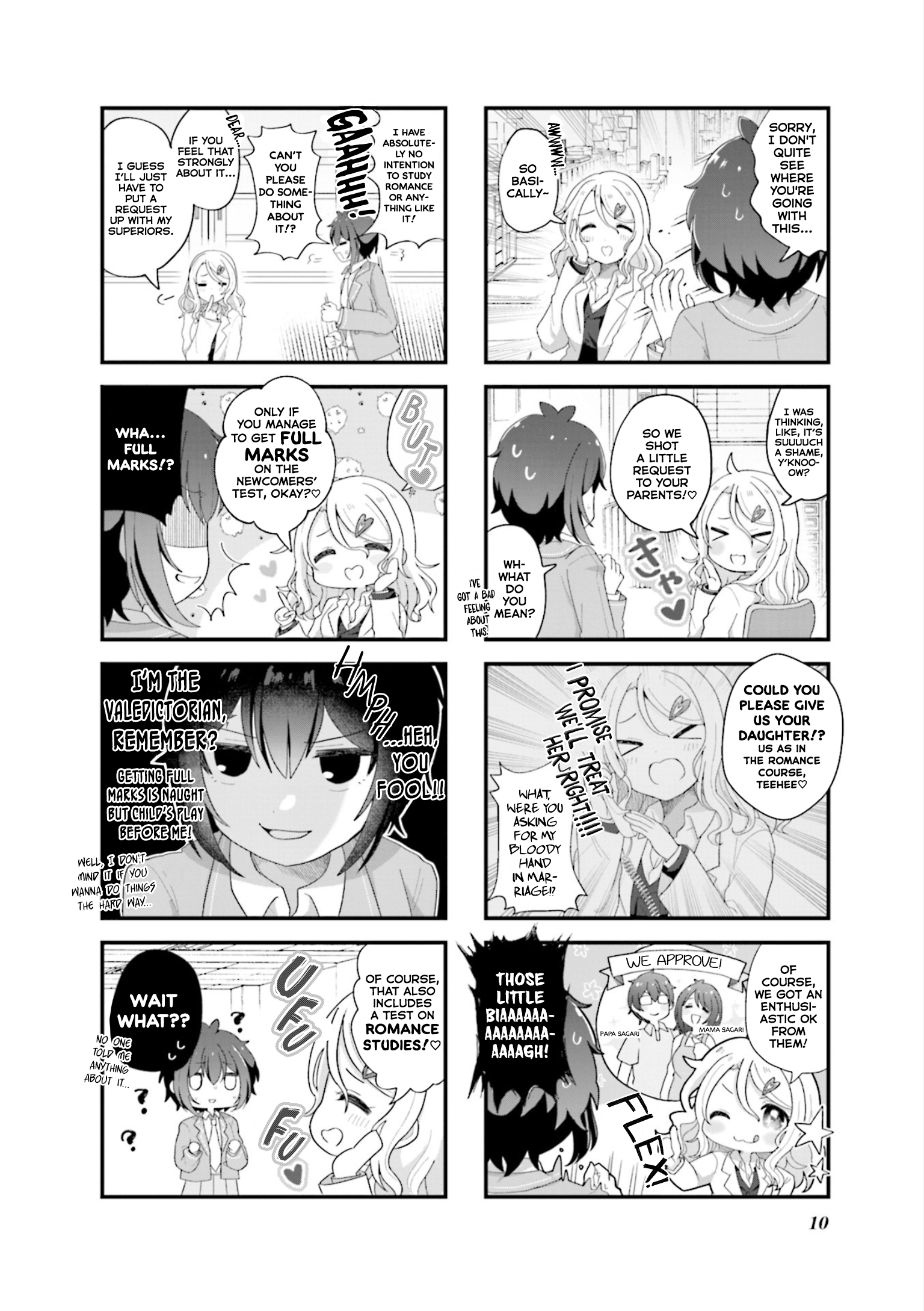 Kyou no Jugyou wa Ren'ai desu! Vol. 1 Ch. 1 第4页