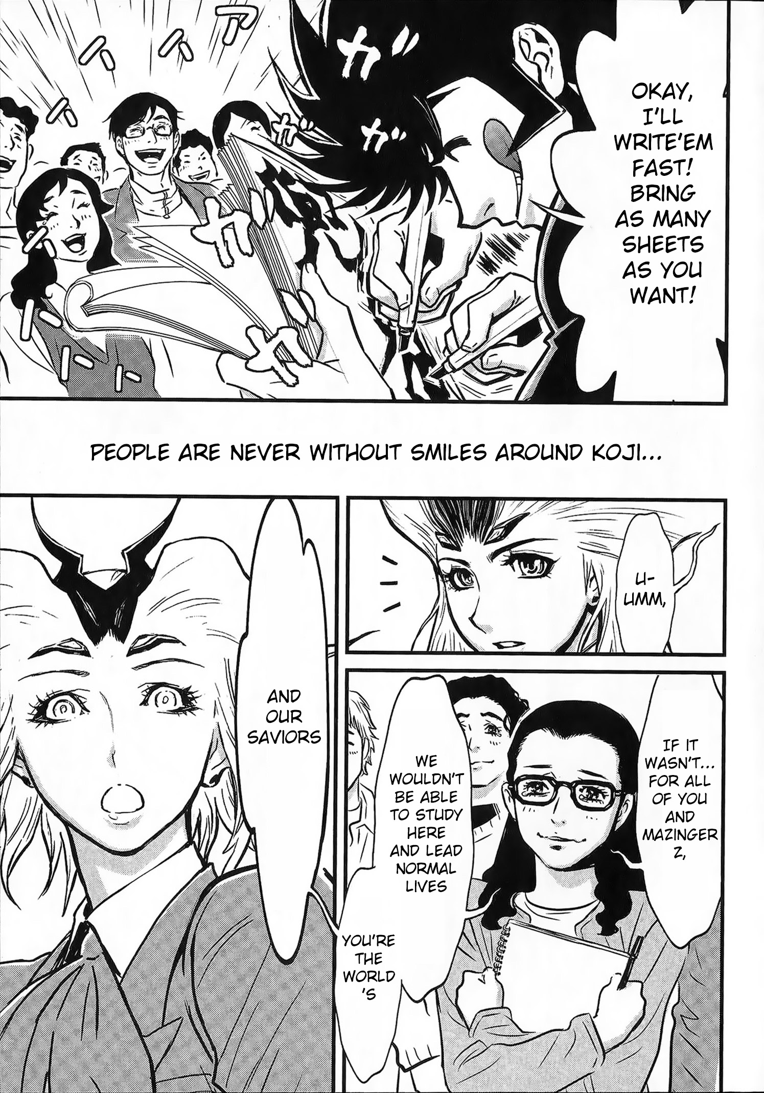 Shin Mazinger Zero vs. the Great General of Darkness Shin Mazinger Zero: Epilogue 第21页