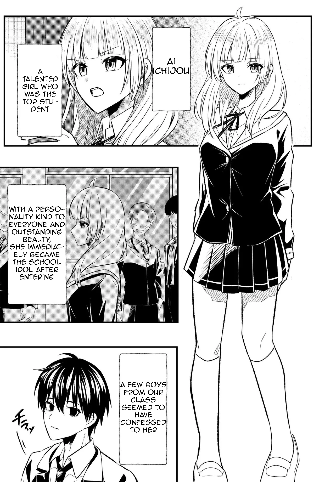 Jinsei Gyakuten - Uwaki Sare Enzai wo Kiserareta Ore ga, Gakuen Ichi no Bishoujo ni Natsukareru Vol. 1 Ch. 2 第4页