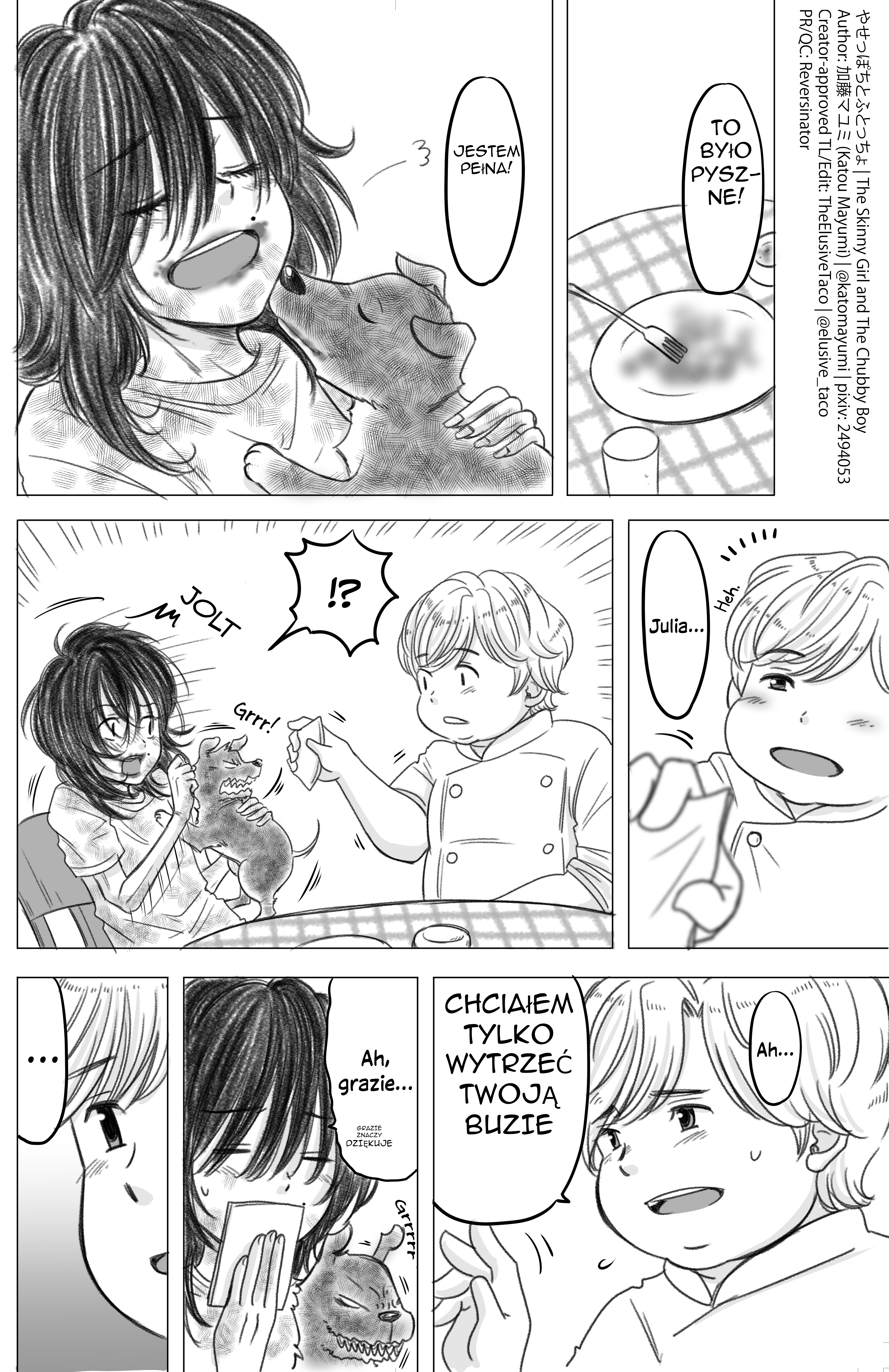 Yaseppochi to Futoccyo (Pre-Serialization) Ch. 2 第1页