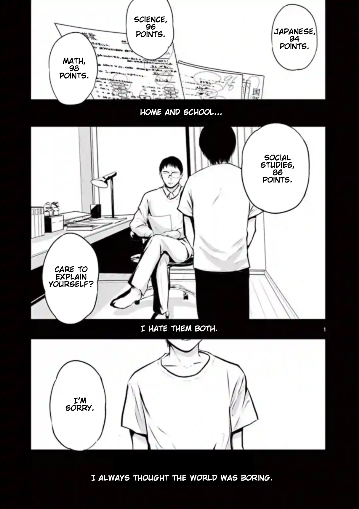 Naito Shishiruirui Messatsu Death Road Vol. 1 Ch. 5 第1页
