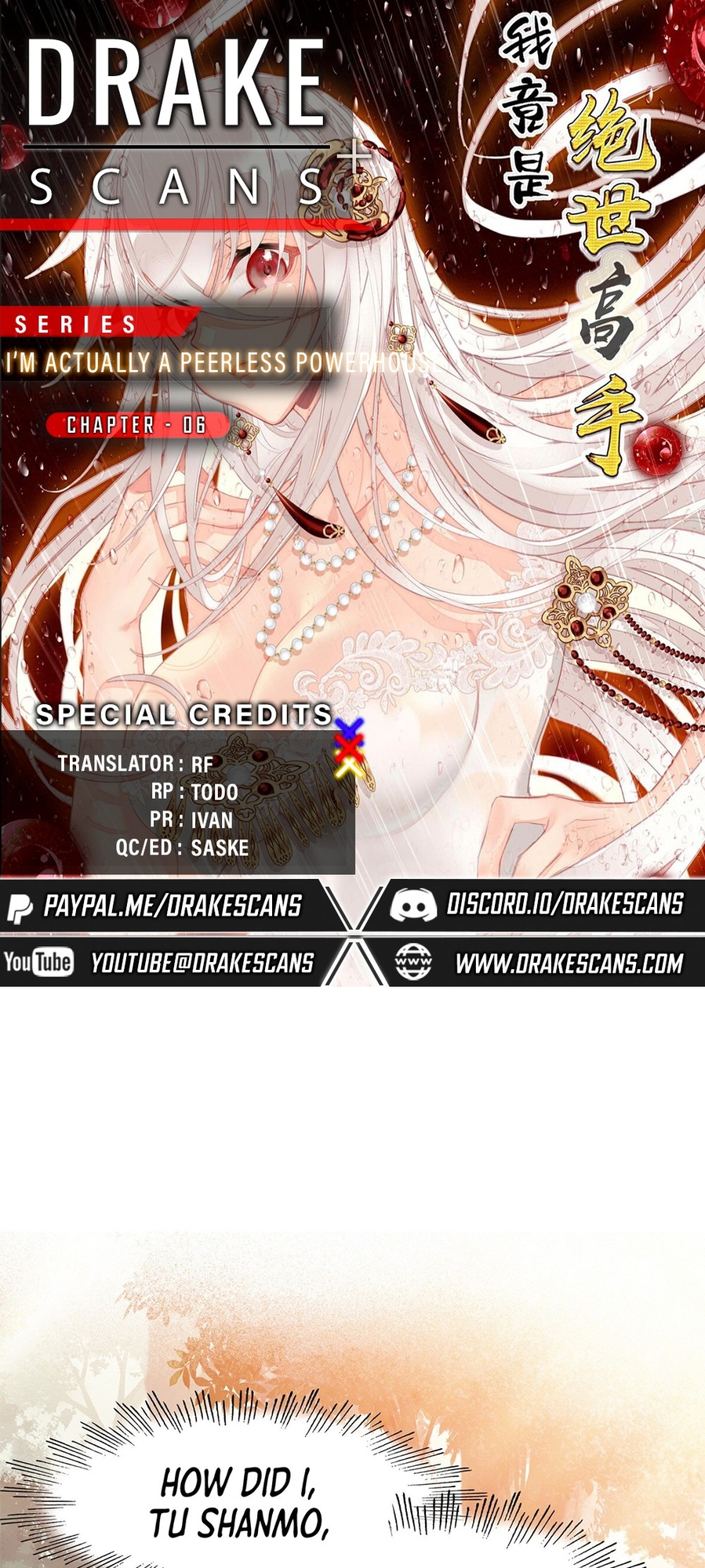 I'm Actually a Peerless Powerhouse Ch. 6 第1页
