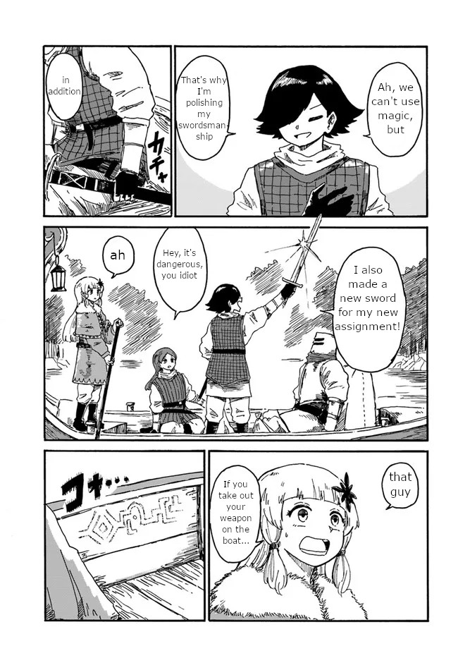 The Witch of Stia Haru the small boat 第9页