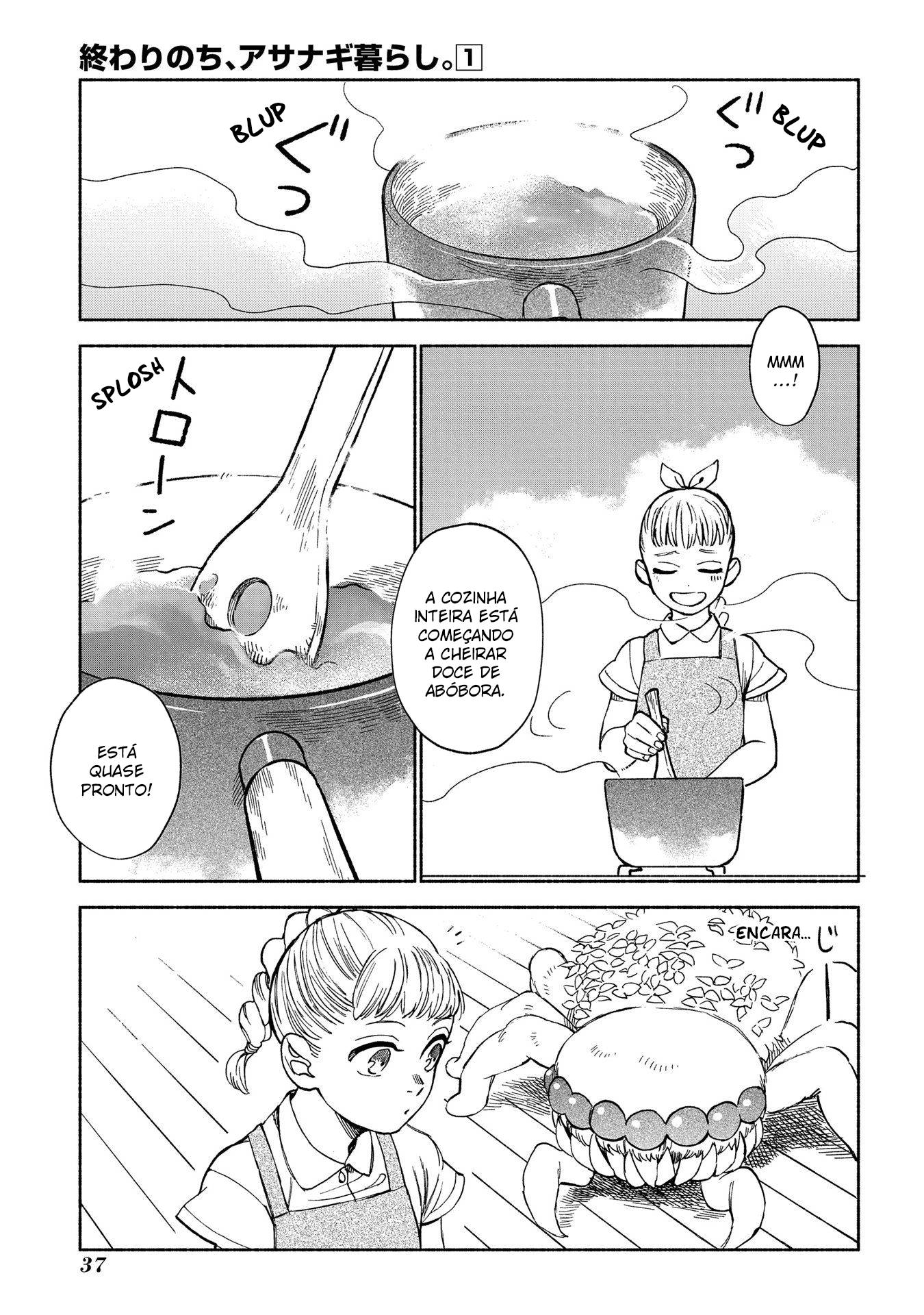 Owari Nochi, Asanagi Kurashi. Encontros inesperados e bolinhos de abóbora macios 第39页