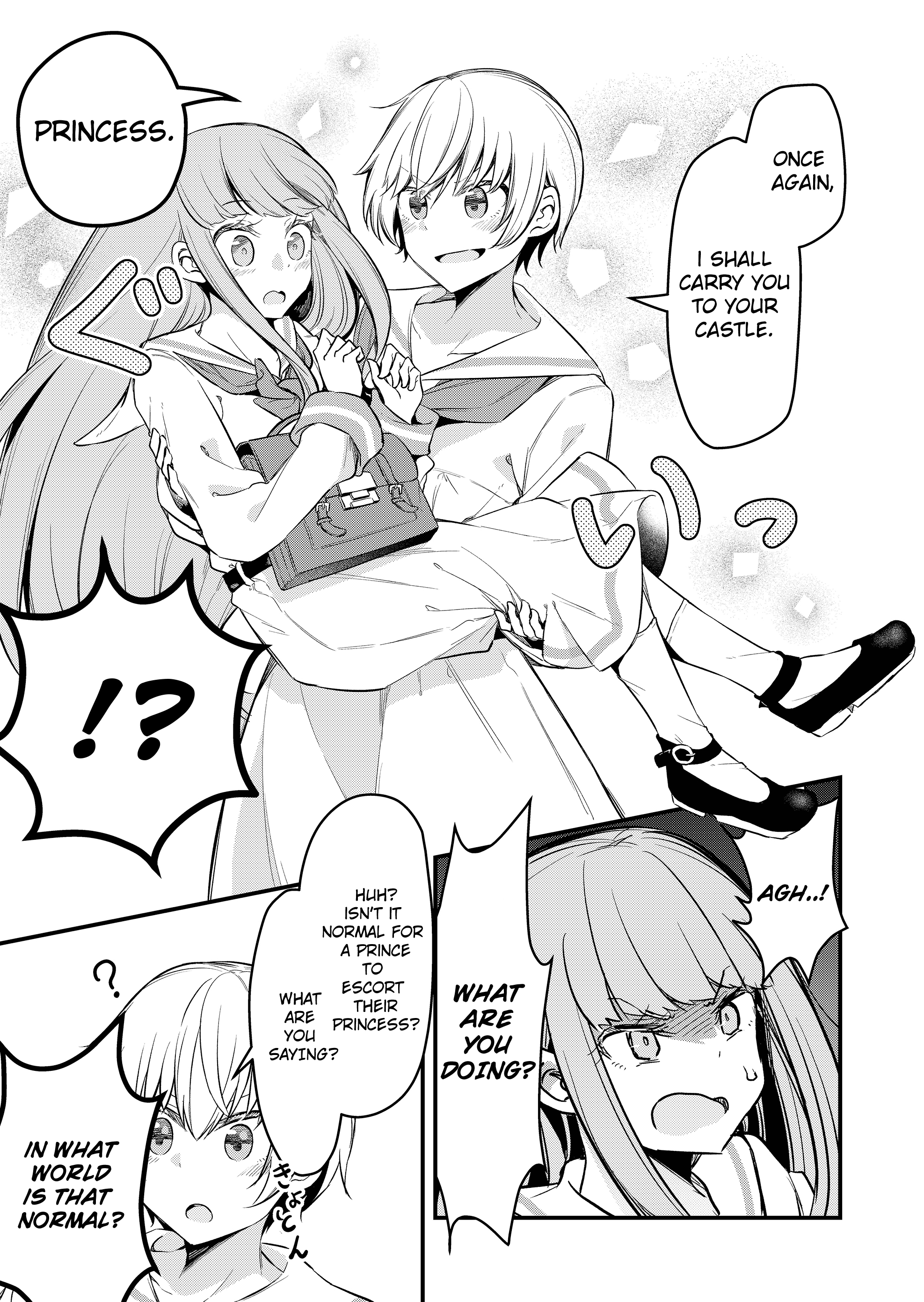 Tsun Hime-sama to Dame Ouji-chan Vol. 1 Ch. 1 第21页