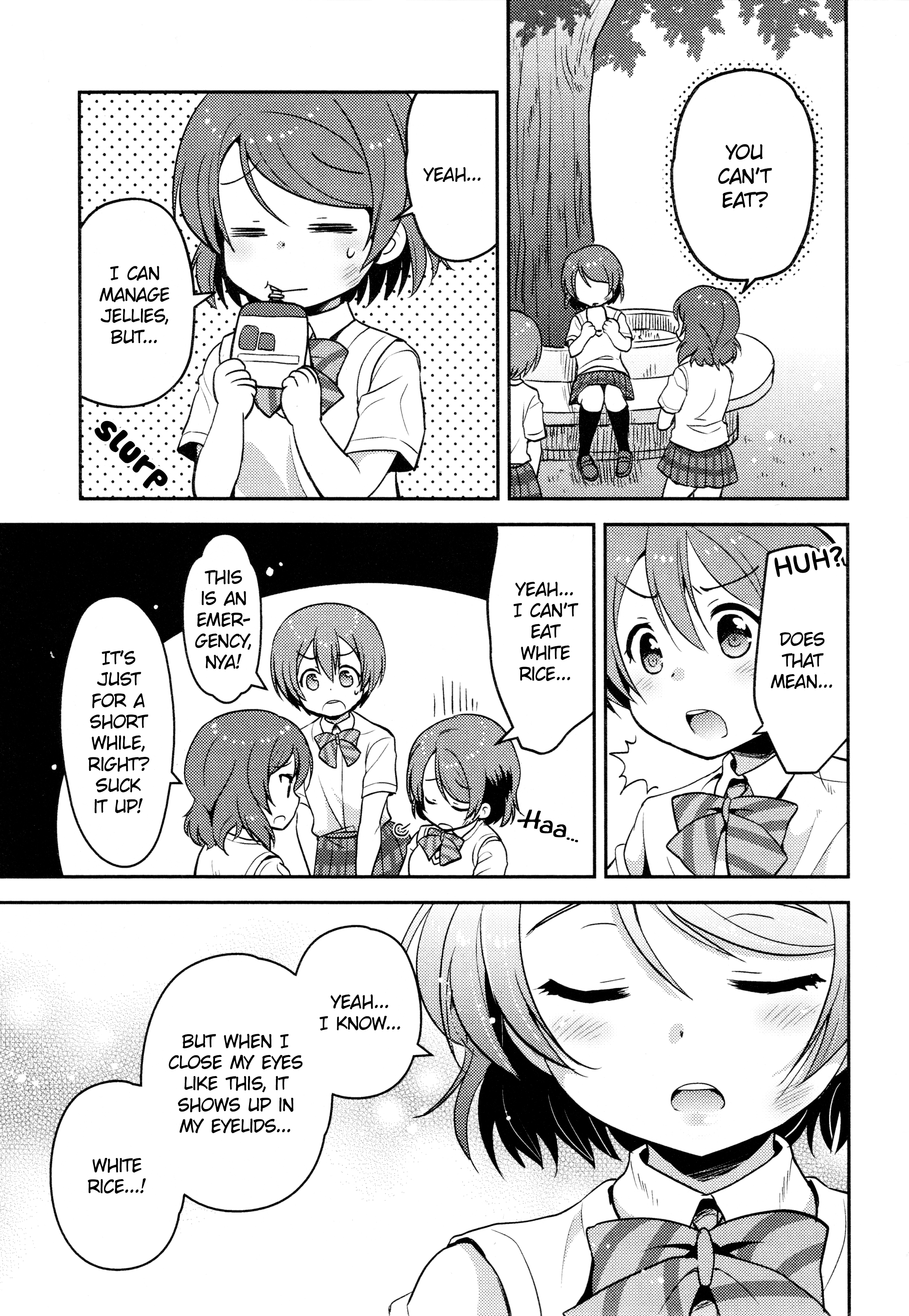 Love Live! Comic Anthology µ's Precious Days I Want to Eat ☆ White Rice 第3页