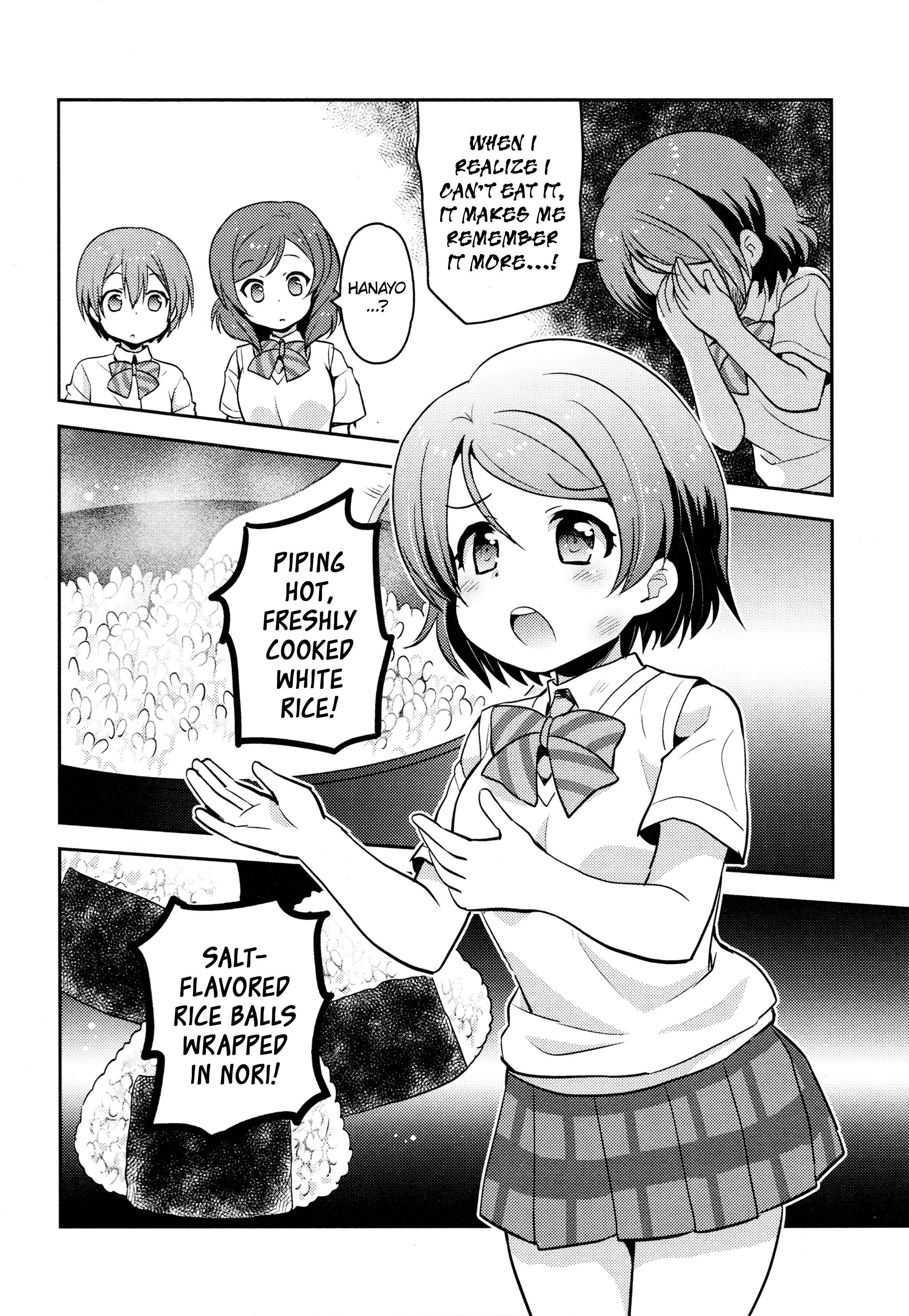 Love Live! Comic Anthology µ's Precious Days I Want to Eat ☆ White Rice 第4页