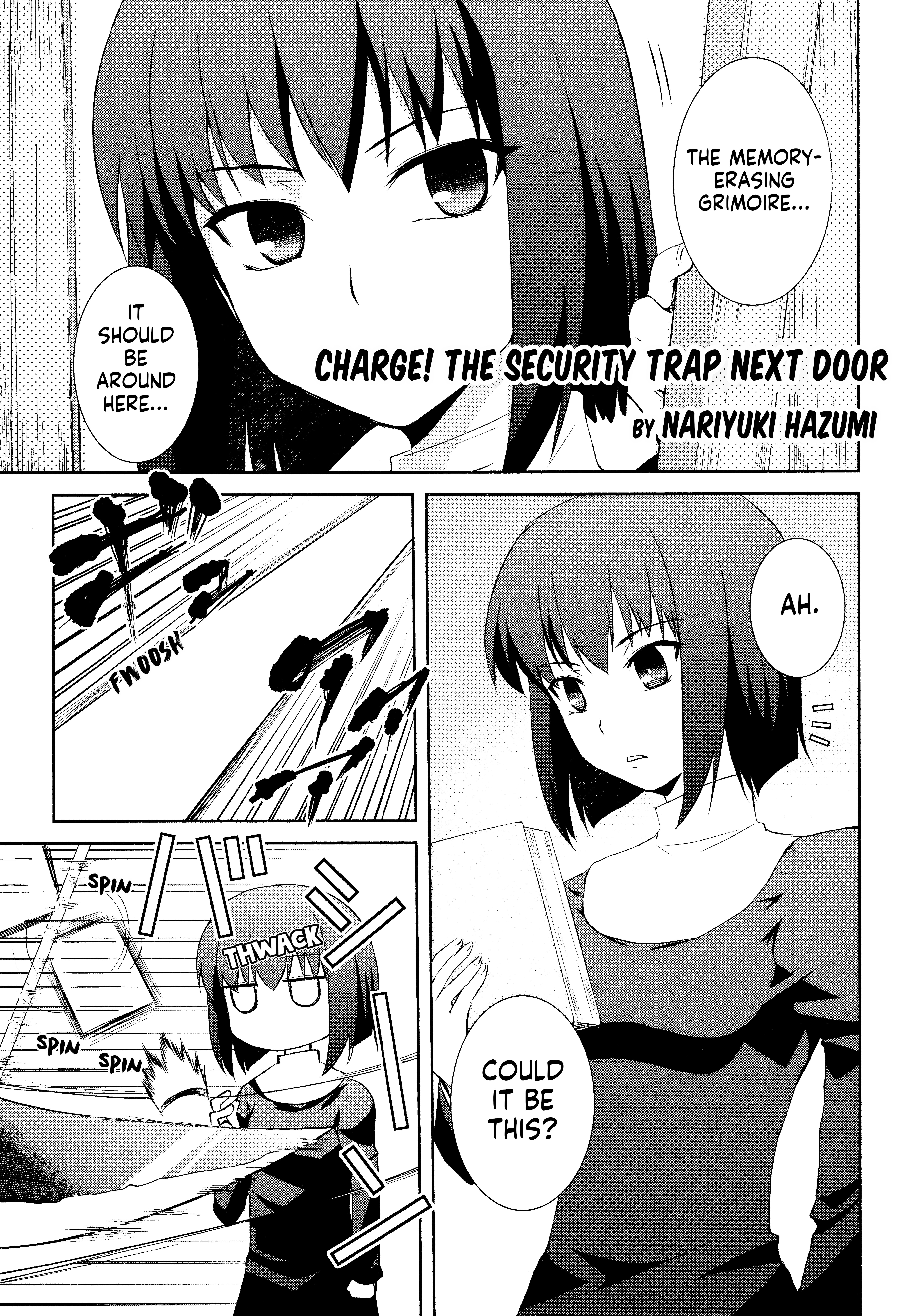 Witch on the Holy Night - Comic à La Carte - Witchcraft Charge! The Security Trap Next Door (Hazumi Nariyuki) 第1页