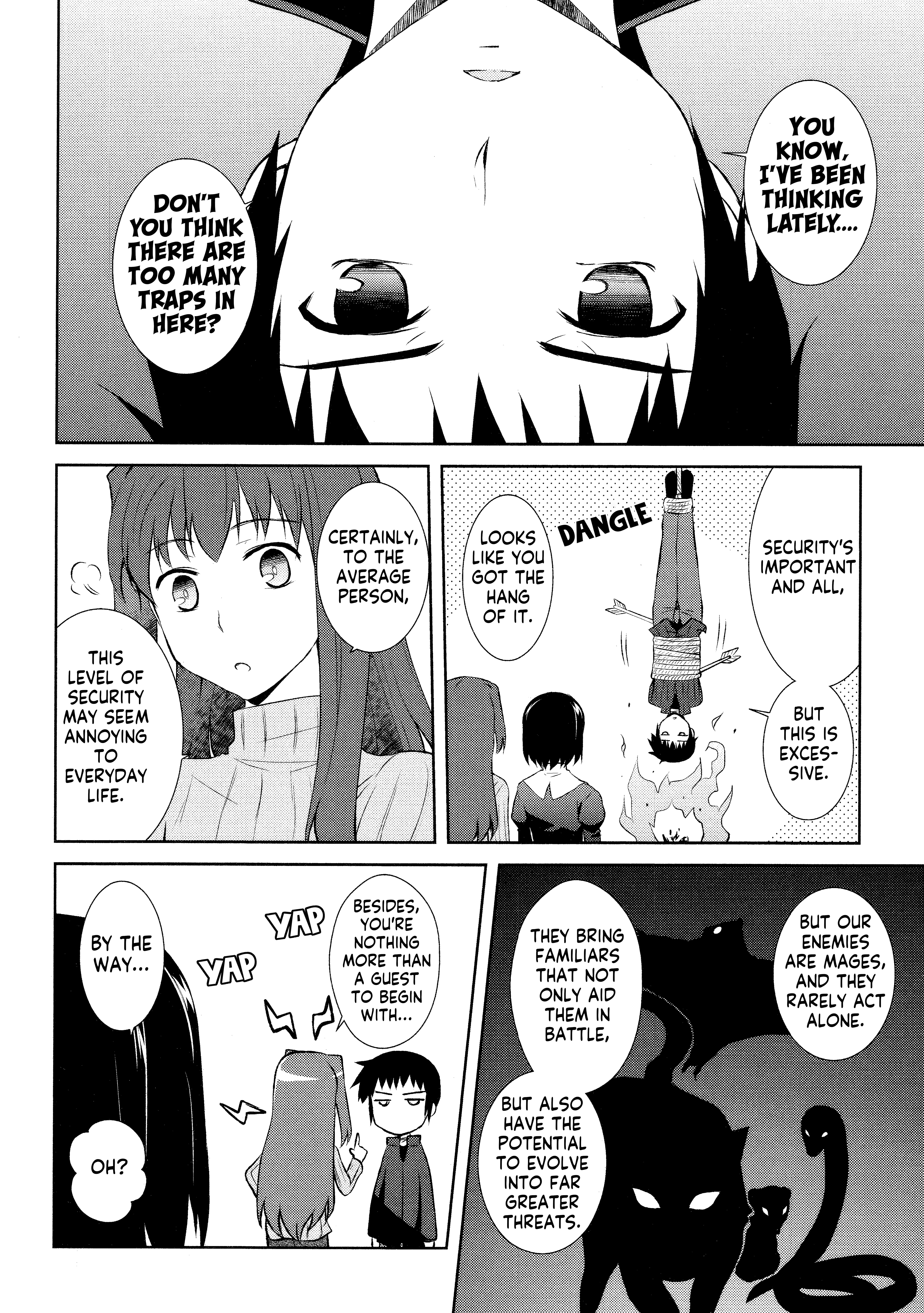 Witch on the Holy Night - Comic à La Carte - Witchcraft Charge! The Security Trap Next Door (Hazumi Nariyuki) 第2页
