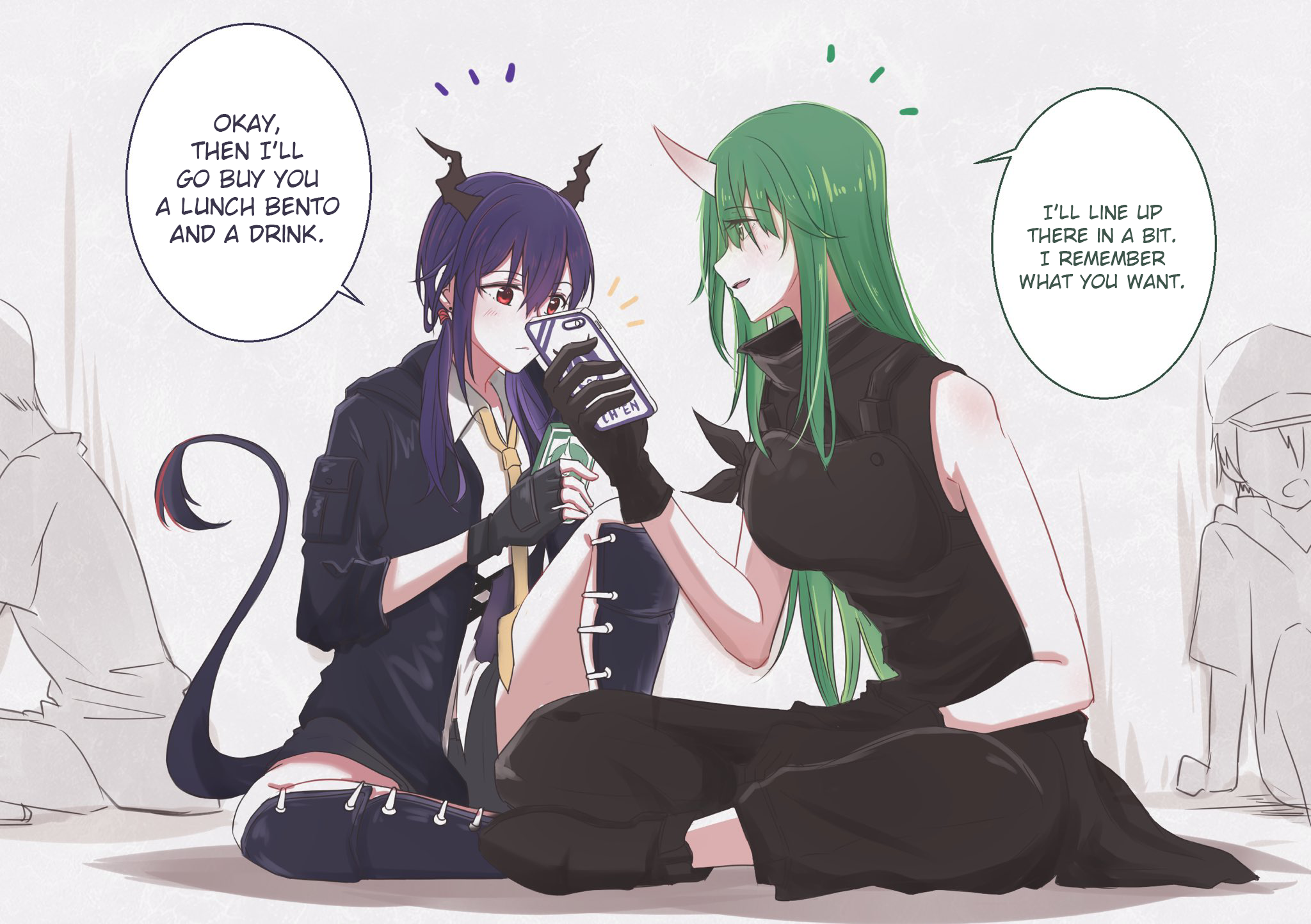 Chen and Hoshiguma at Comic Cup in Shanghai 第1页