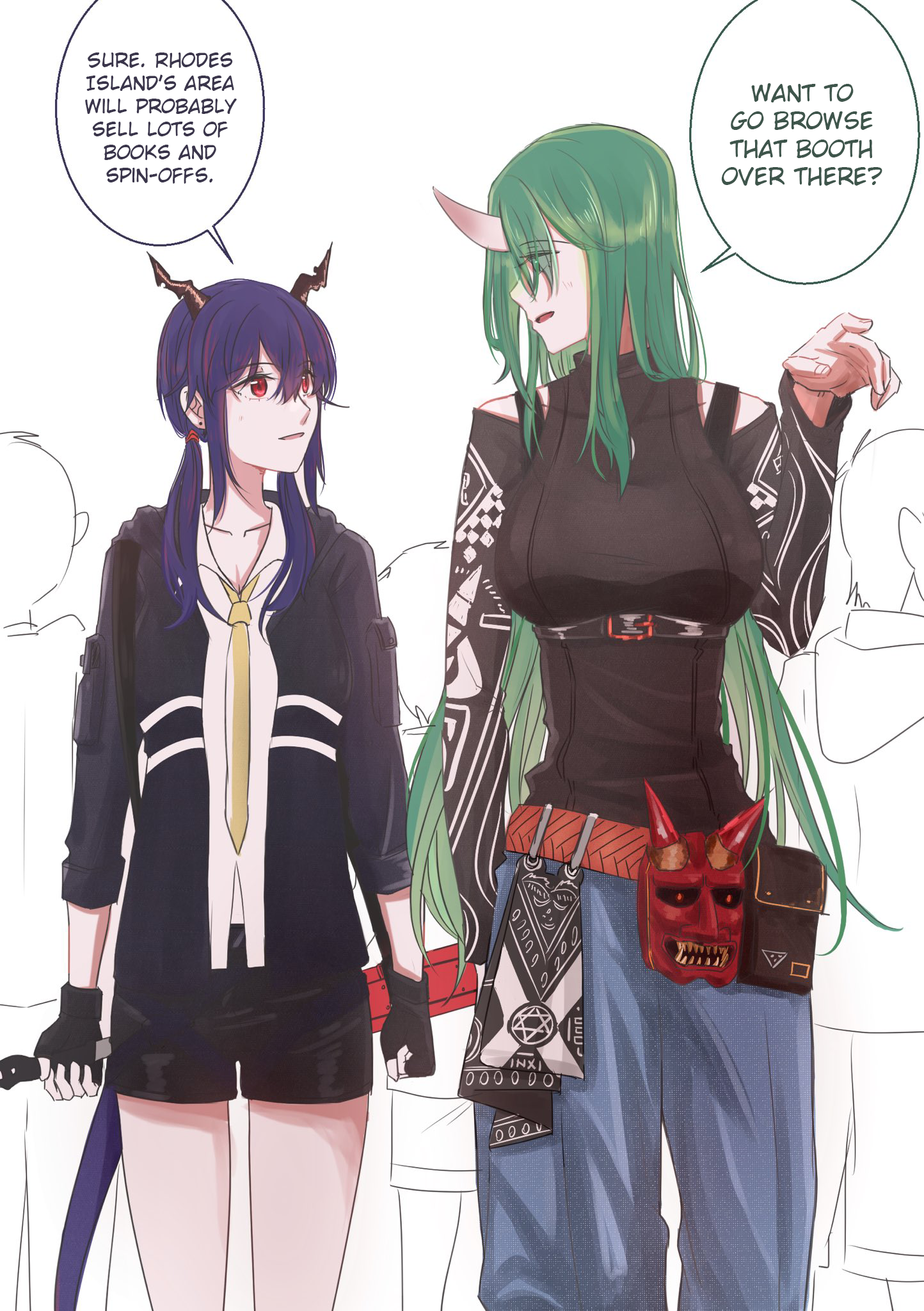 Chen and Hoshiguma at Comic Cup in Shanghai 第2页