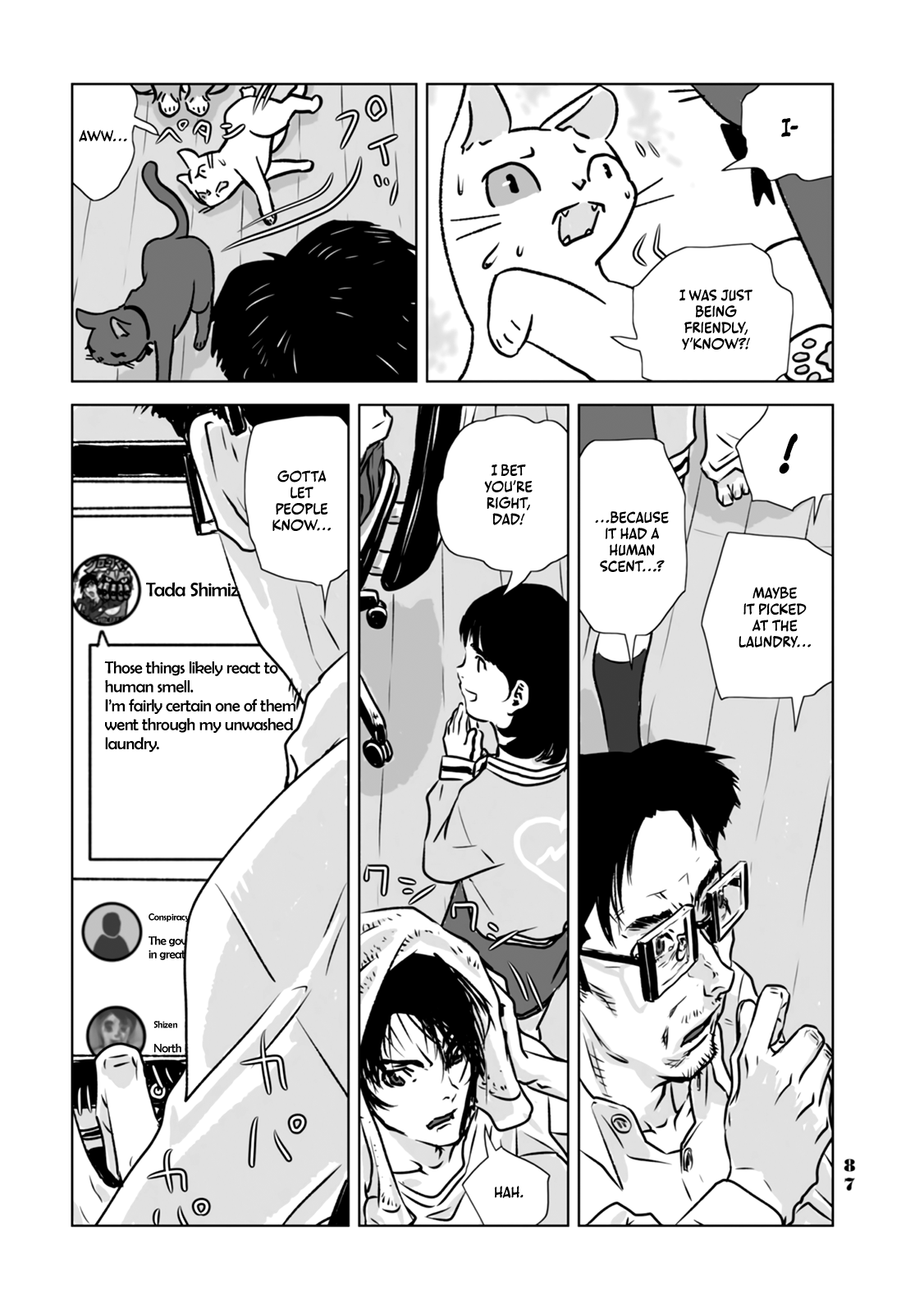 No cats were harmed in this comic. Let's stay here 第11页