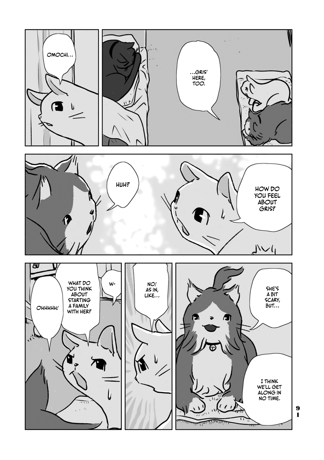 No cats were harmed in this comic. Let's stay here 第15页