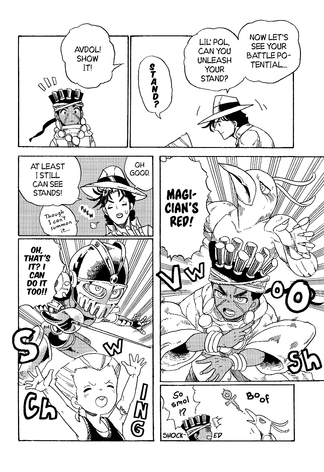 JoJo's Bizarre Adventure - Stardust Babies (Doujinshi) Oneshot 第11页