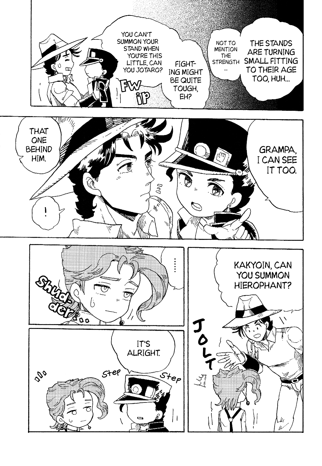 JoJo's Bizarre Adventure - Stardust Babies (Doujinshi) Oneshot 第12页