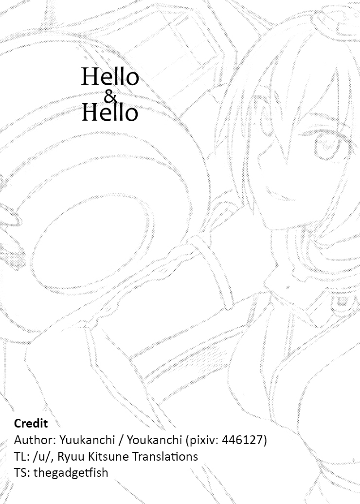 Kantai Collection - Hello & Hello (Doujinshi) 第2页