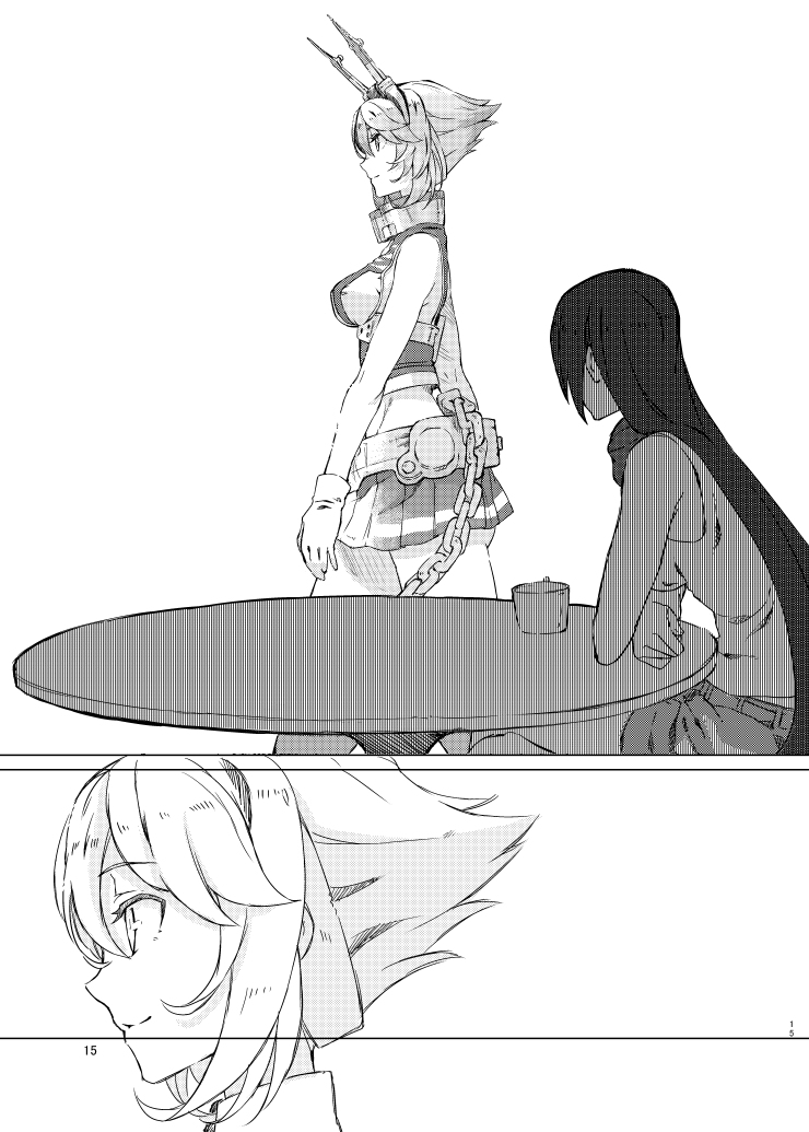 Kantai Collection - Hello & Hello (Doujinshi) Hello & Hello (上) 第14页