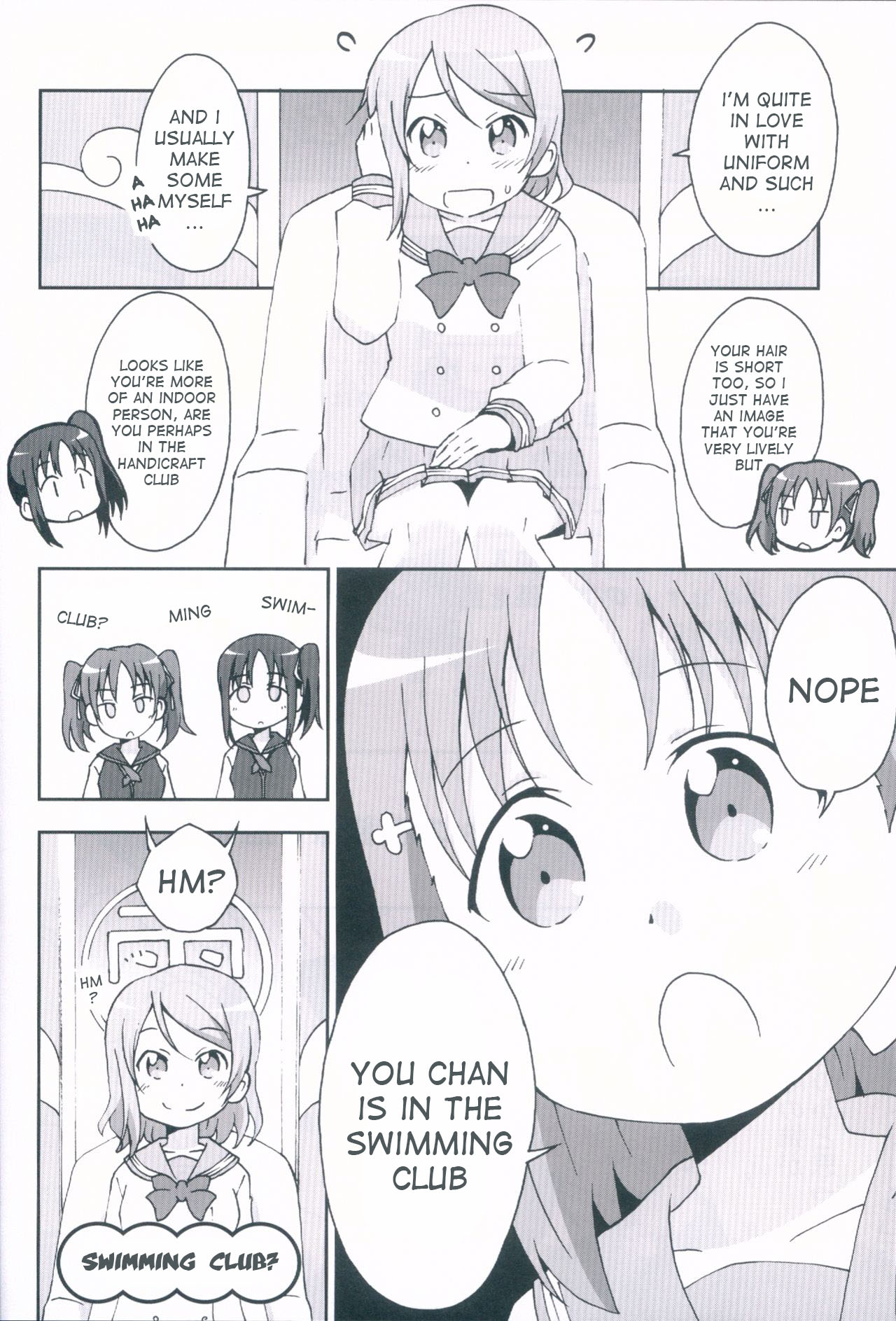 Love Live! Sunshine!! - Aqours talk Watanabe You the Beloved Entertainer (Doujinshi) 第8页